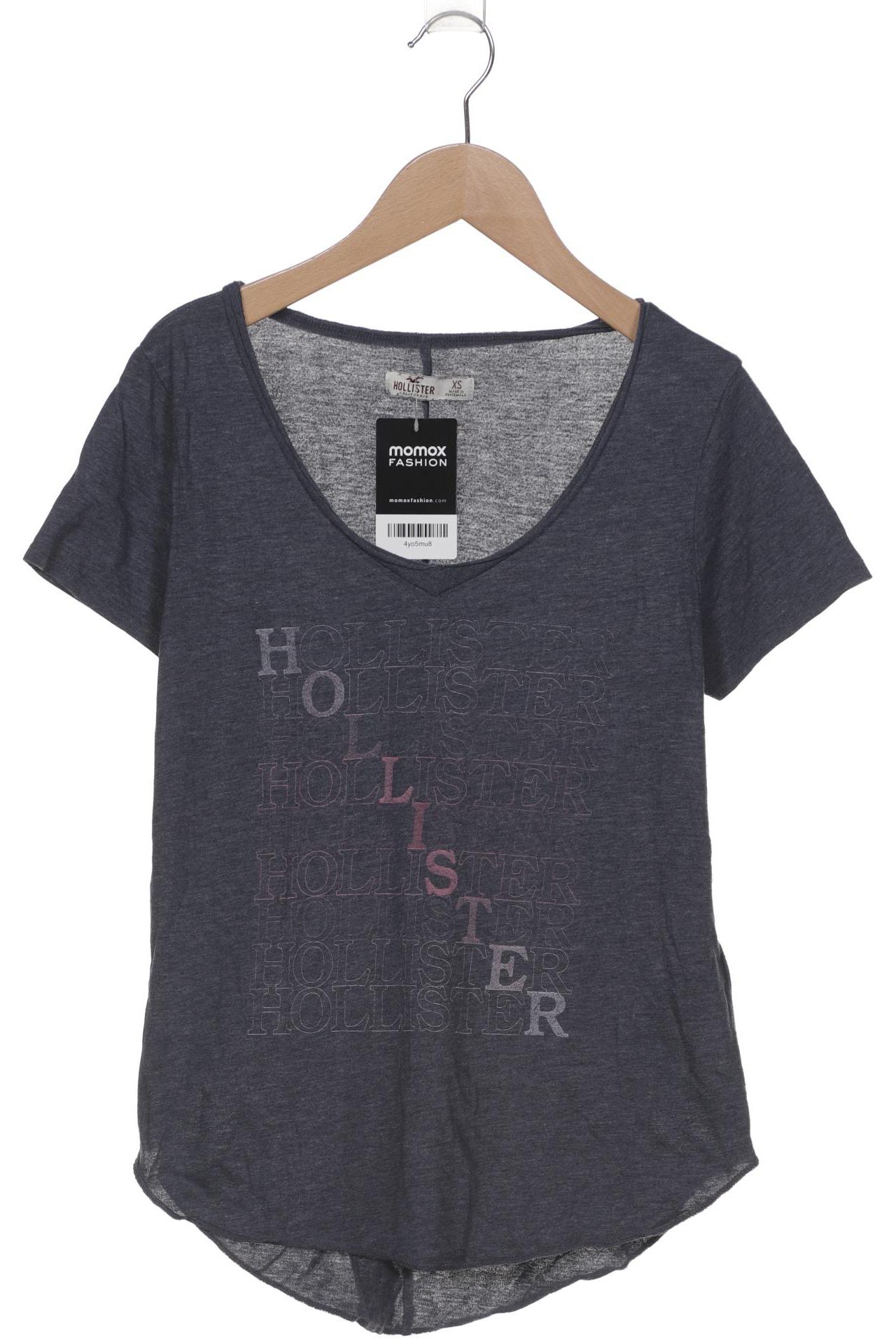 

Hollister Damen T-Shirt, marineblau, Gr. 34