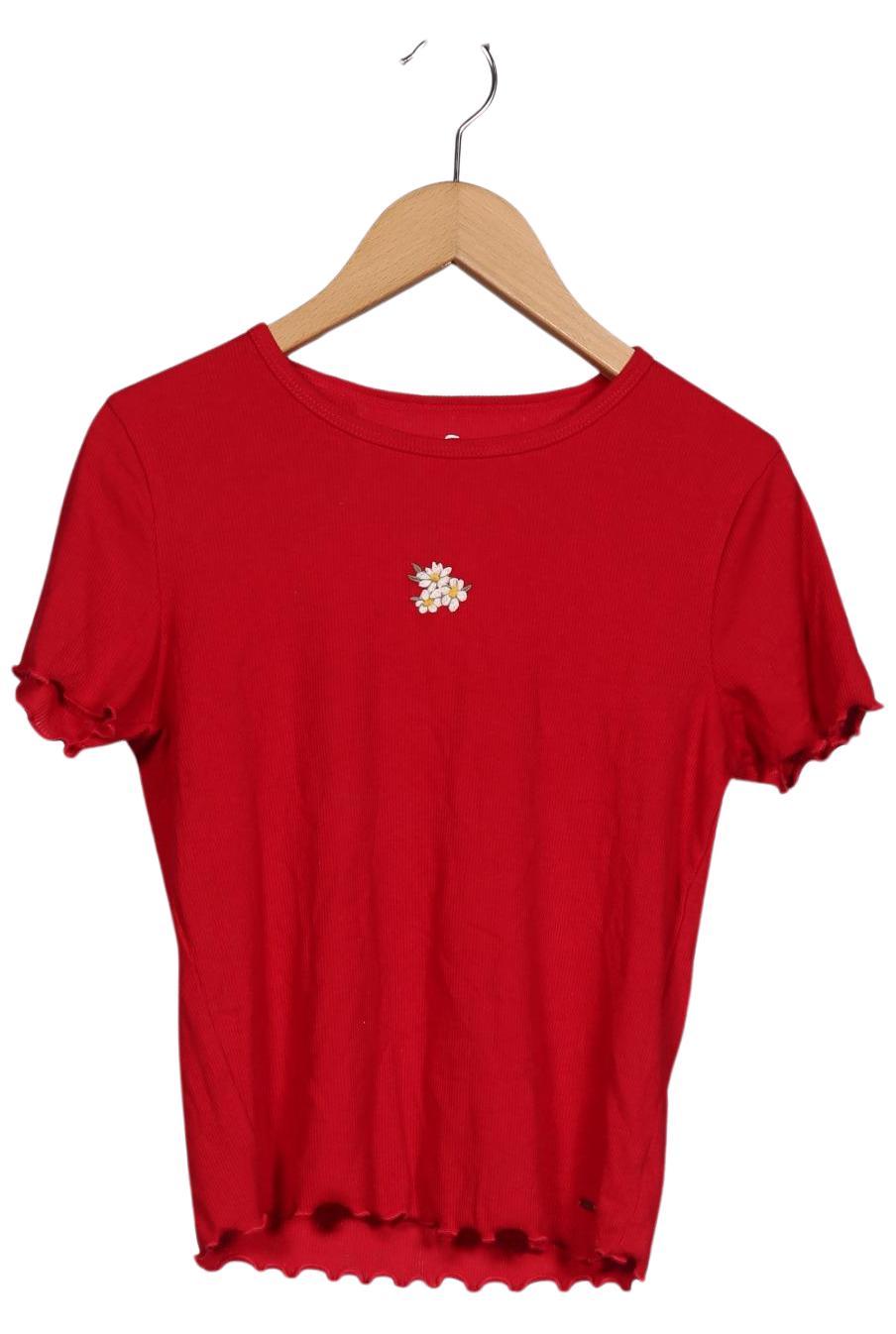 

Hollister Damen T-Shirt, rot, Gr. 34