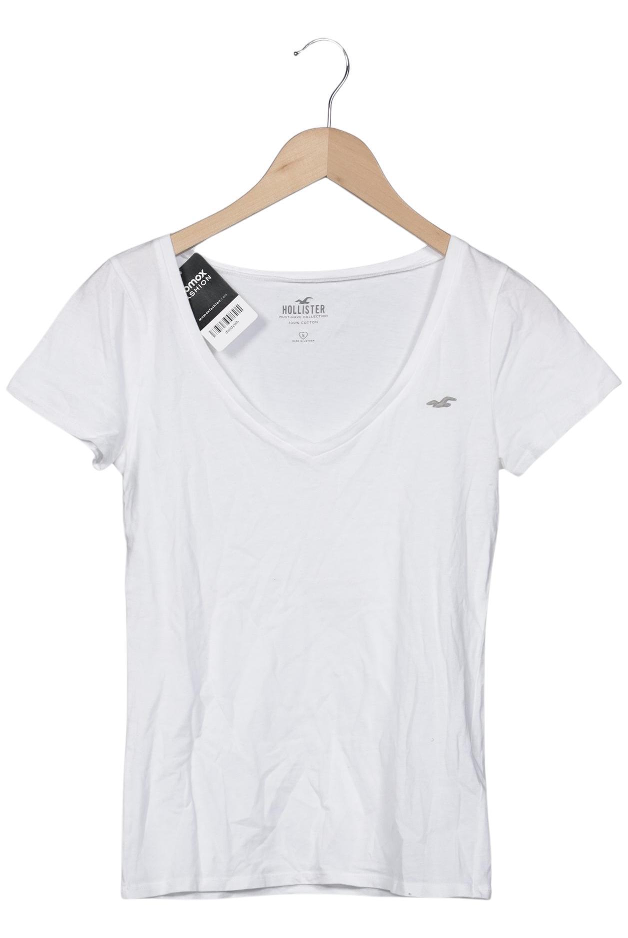 

Hollister Damen T-Shirt, weiß, Gr. 36