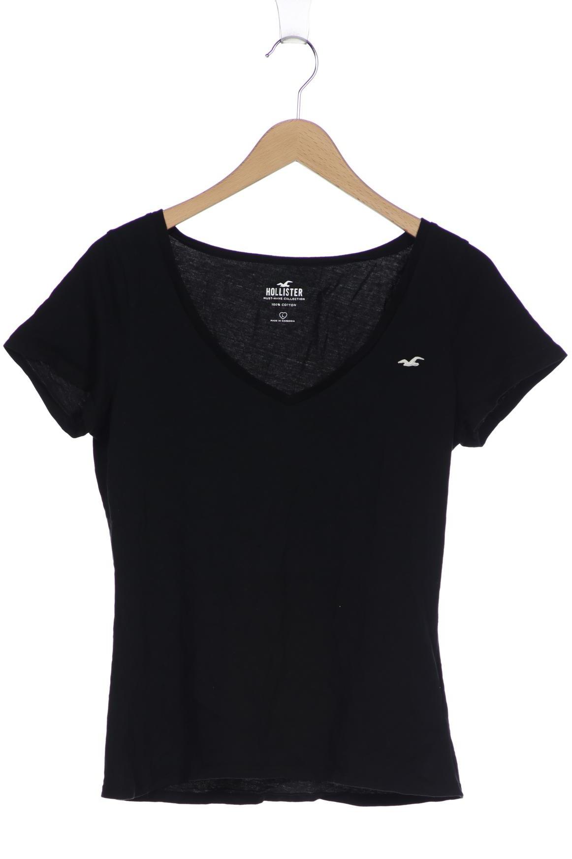 

Hollister Damen T-Shirt, schwarz