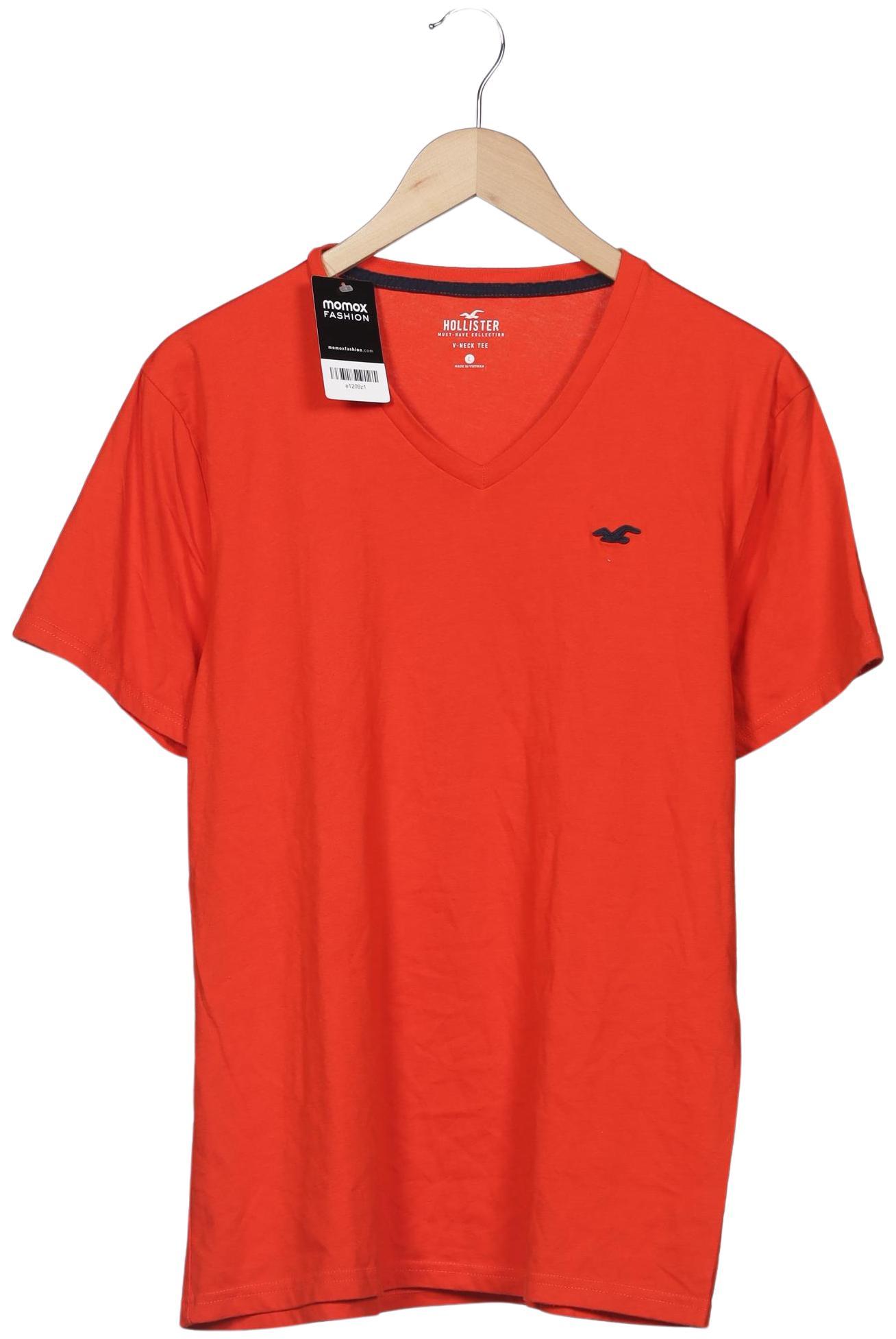 

Hollister Damen T-Shirt, orange, Gr. 42