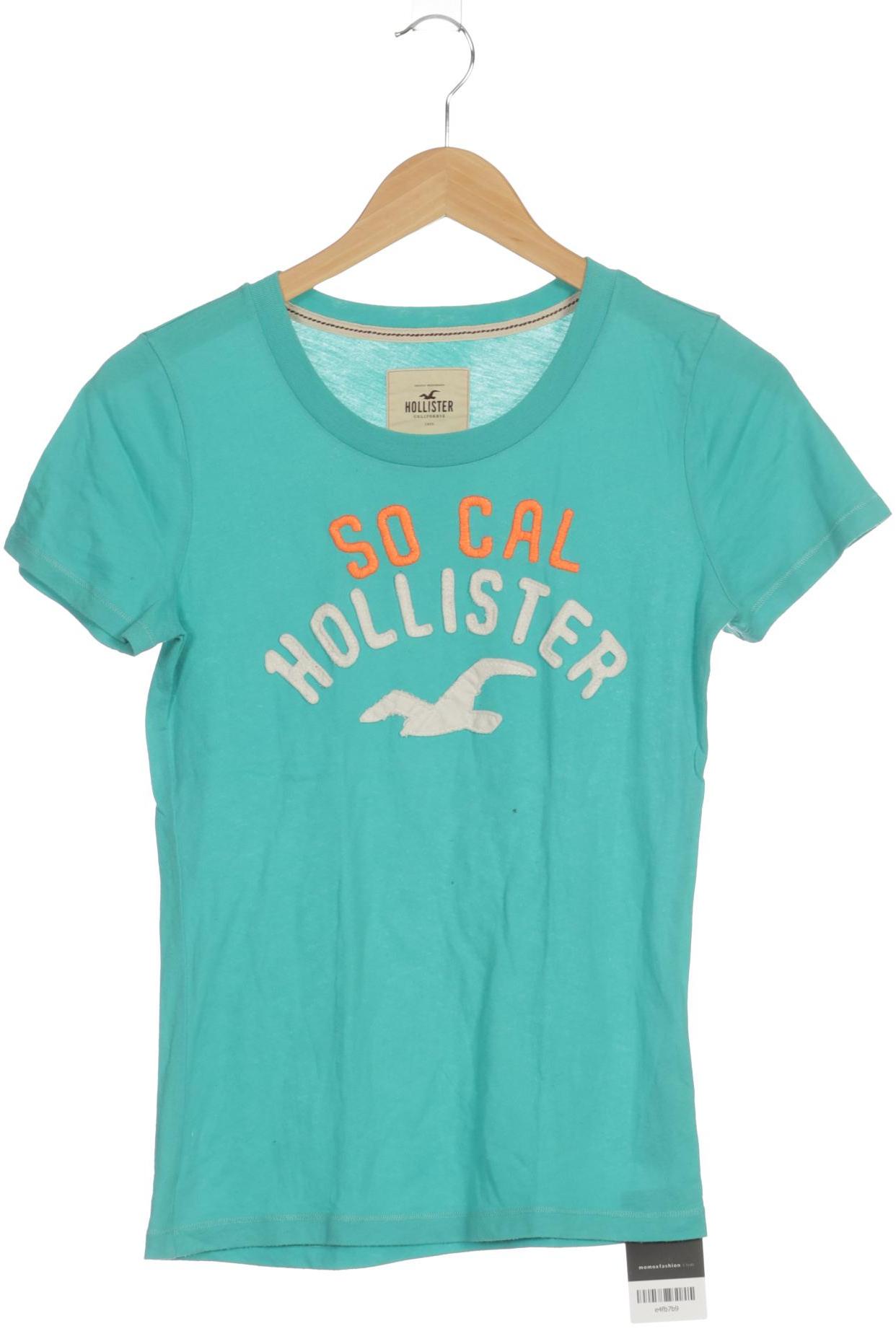 

Hollister Damen T-Shirt, blau, Gr.