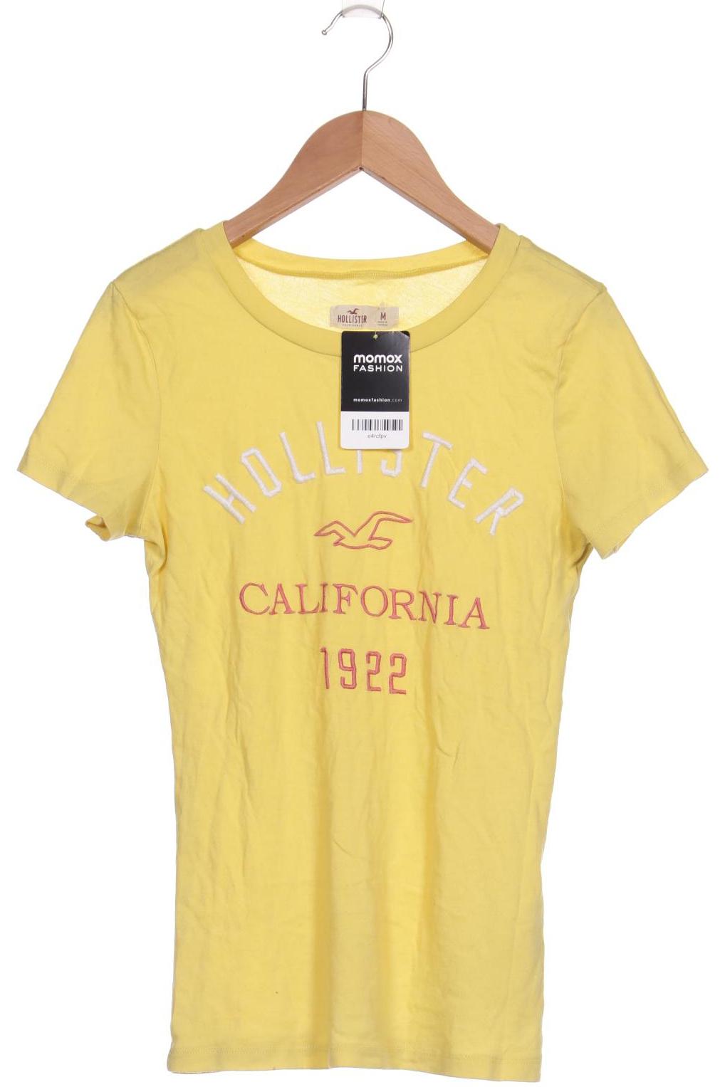 

Hollister Damen T-Shirt, gelb, Gr. 38