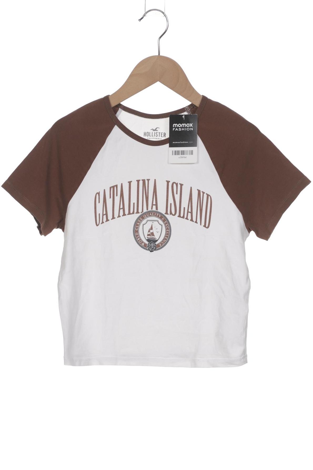 

Hollister Damen T-Shirt, weiß, Gr. 38