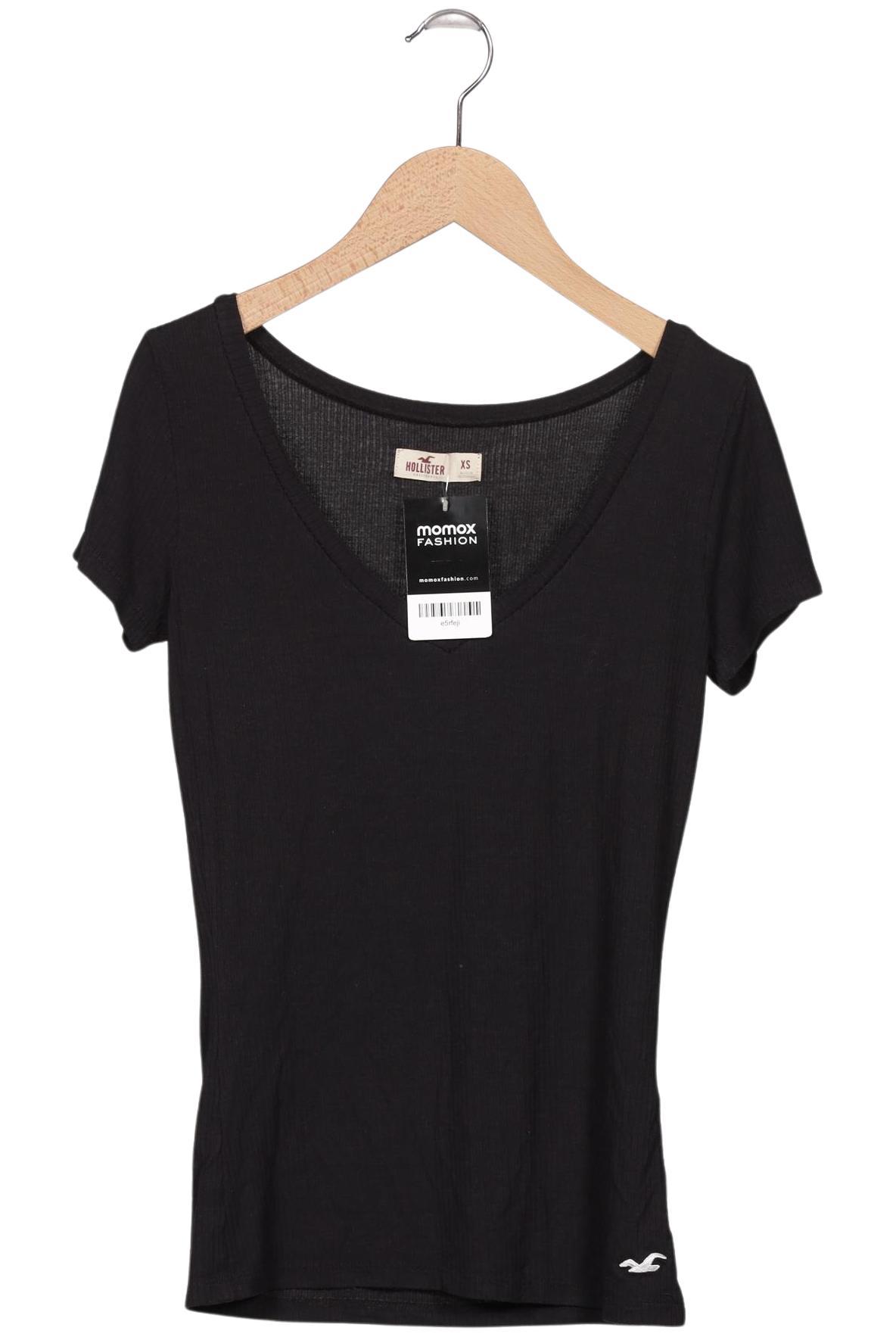

Hollister Damen T-Shirt, schwarz, Gr. 34