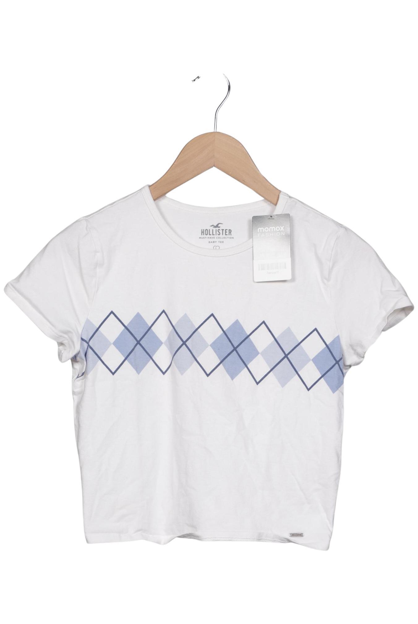 

Hollister Damen T-Shirt, weiß, Gr. 42