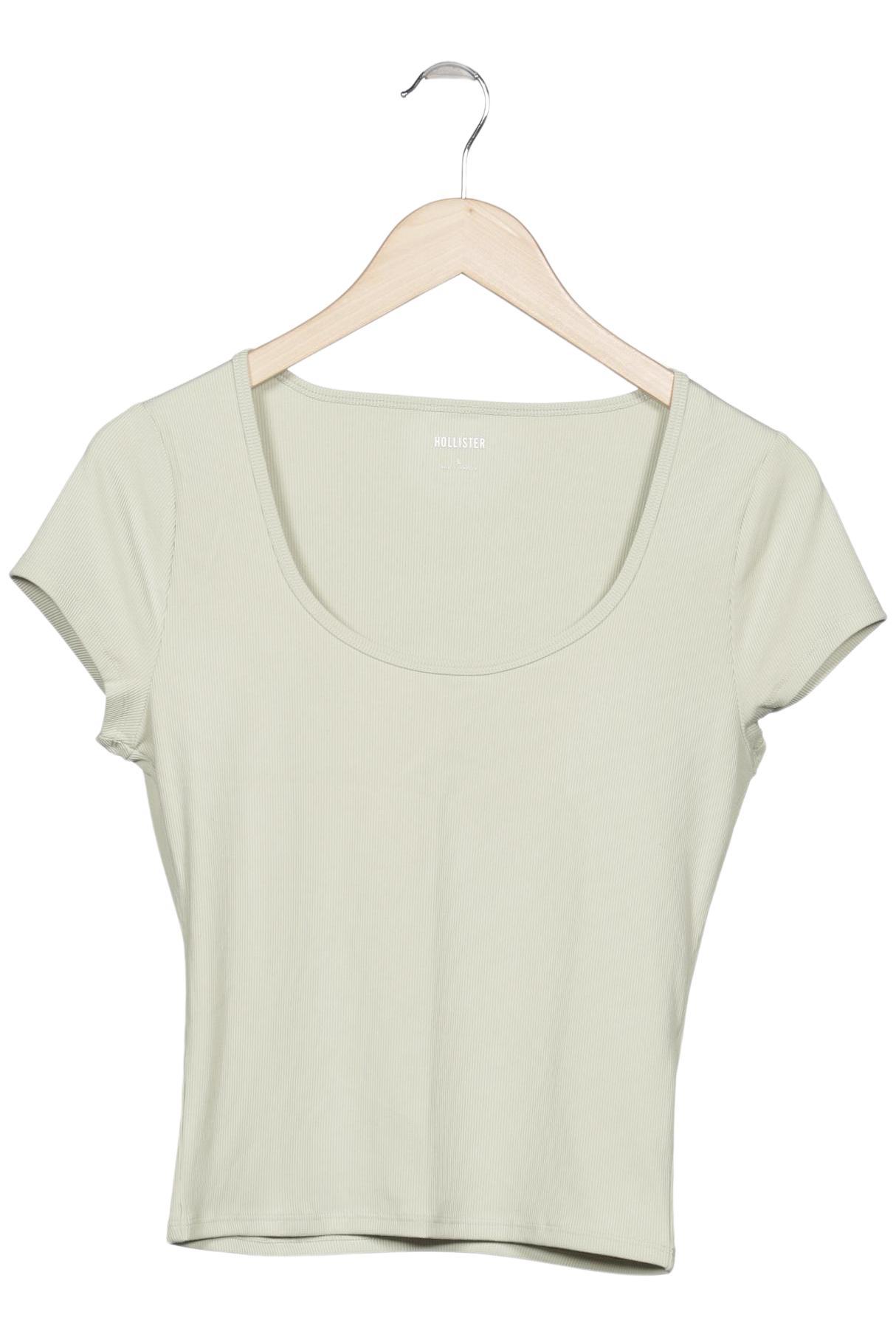 

Hollister Damen T-Shirt, hellgrün, Gr. 42