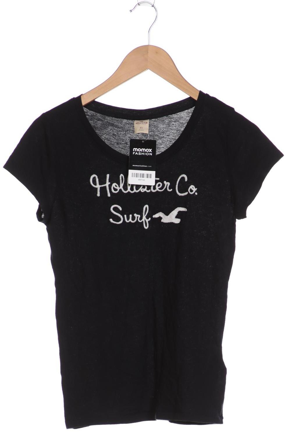 

Hollister Damen T-Shirt, schwarz