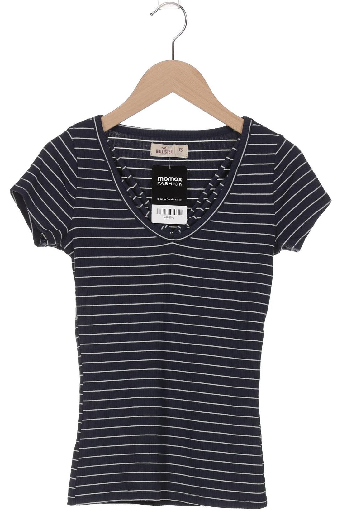 

Hollister Damen T-Shirt, marineblau, Gr. 34