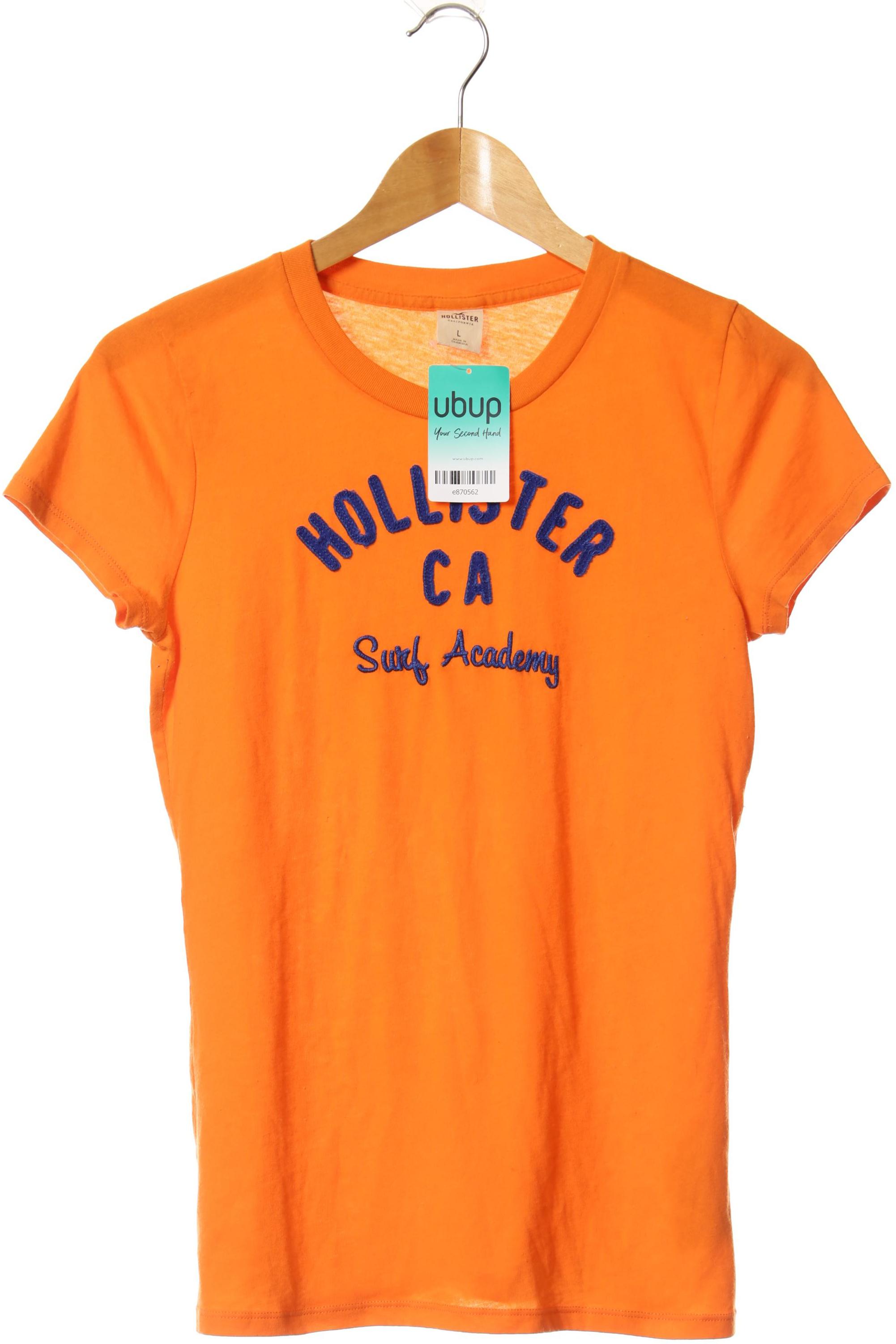 

Hollister Damen T-Shirt, orange, Gr. 42
