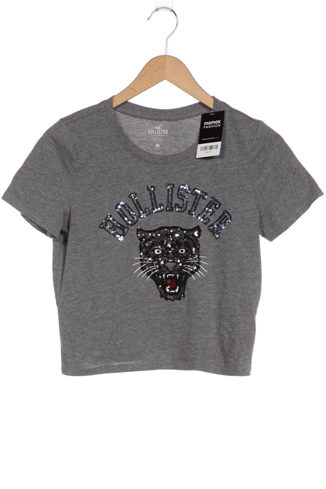 

Hollister Damen T-Shirt, grau, Gr. 38