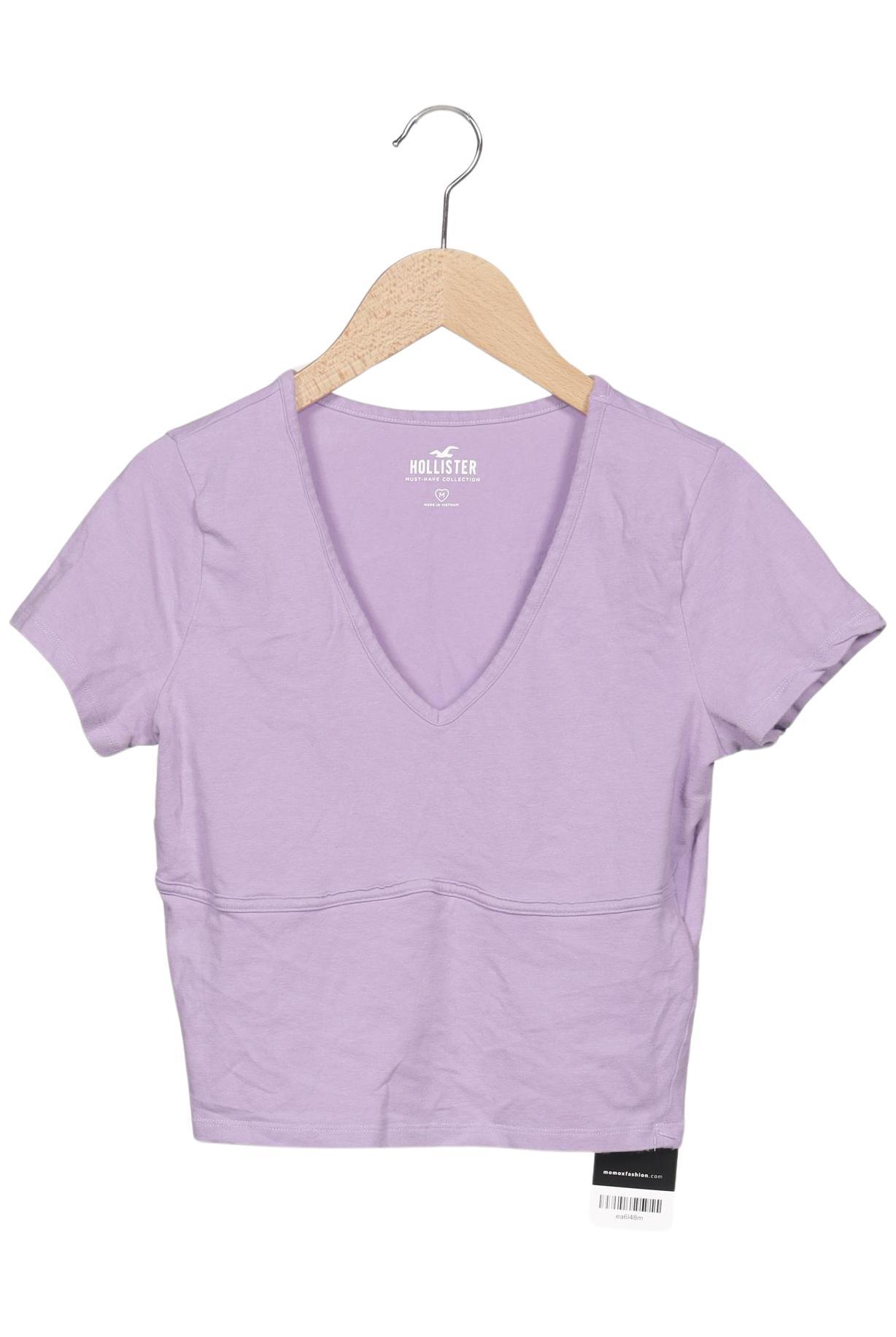 

Hollister Damen T-Shirt, flieder, Gr. 38