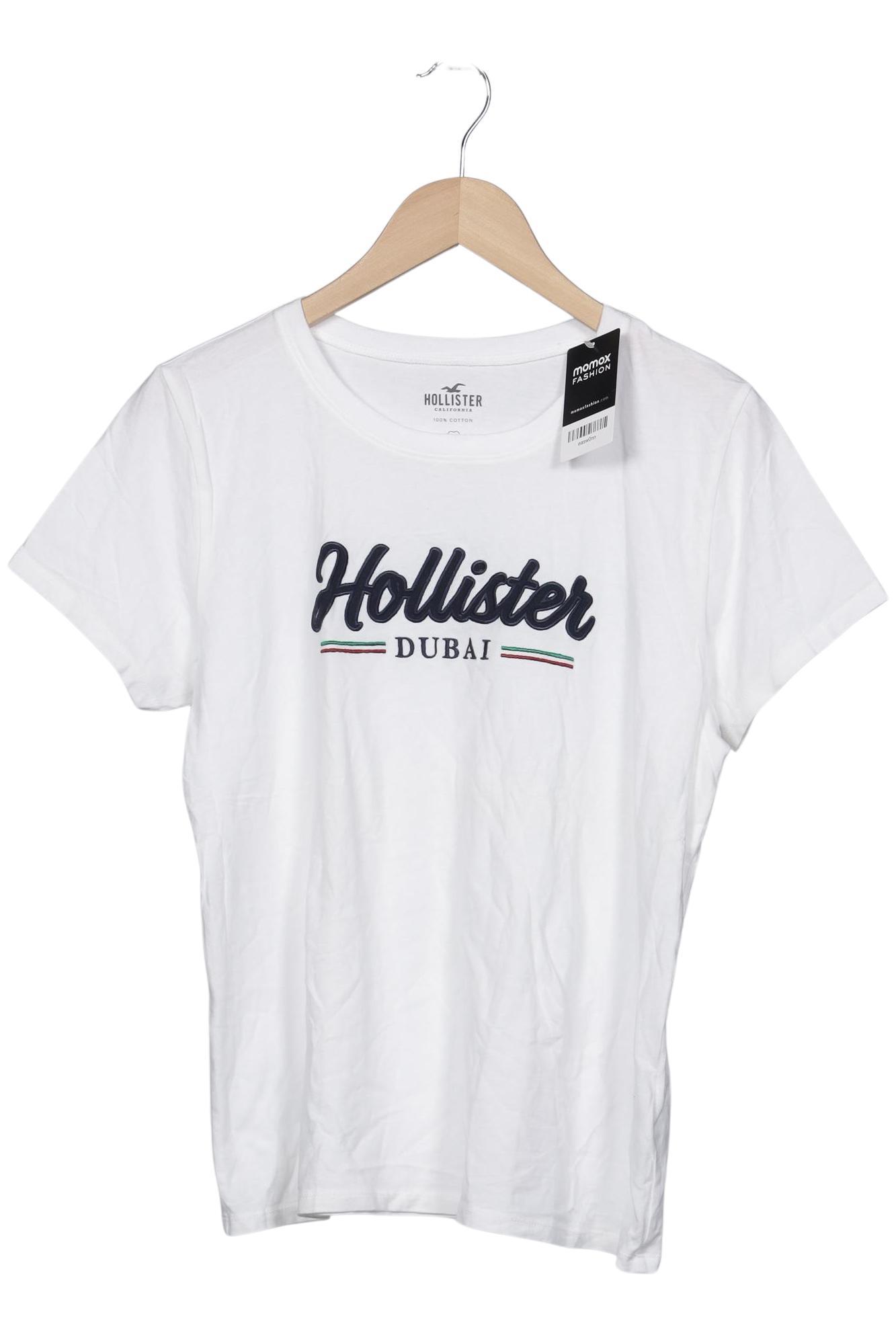 

Hollister Damen T-Shirt, weiß, Gr. 42
