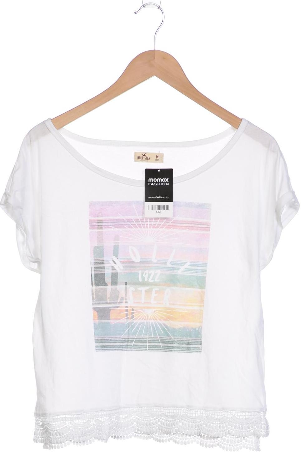 

Hollister Damen T-Shirt, weiß, Gr. 38