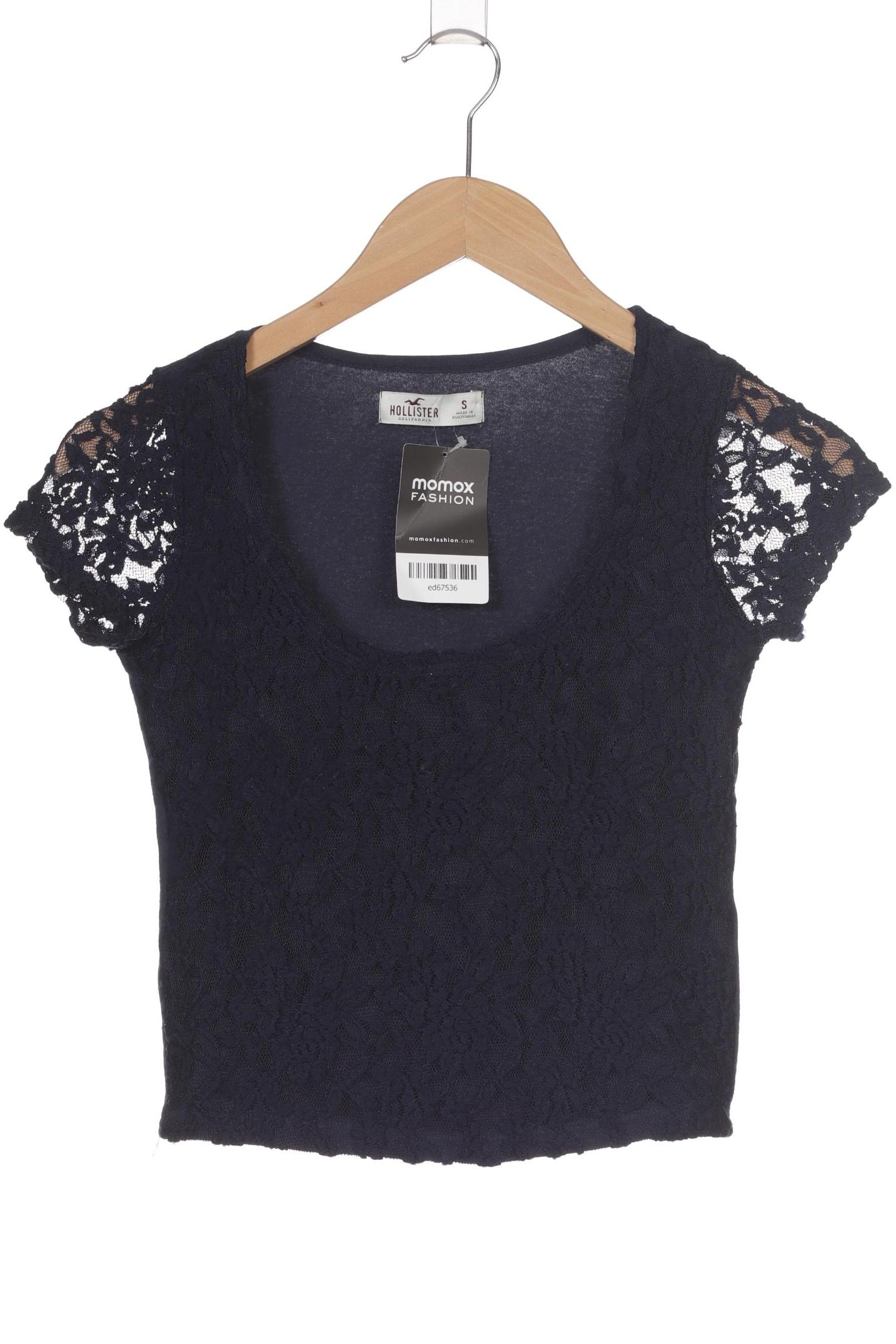 

Hollister Damen T-Shirt, blau, Gr. 36