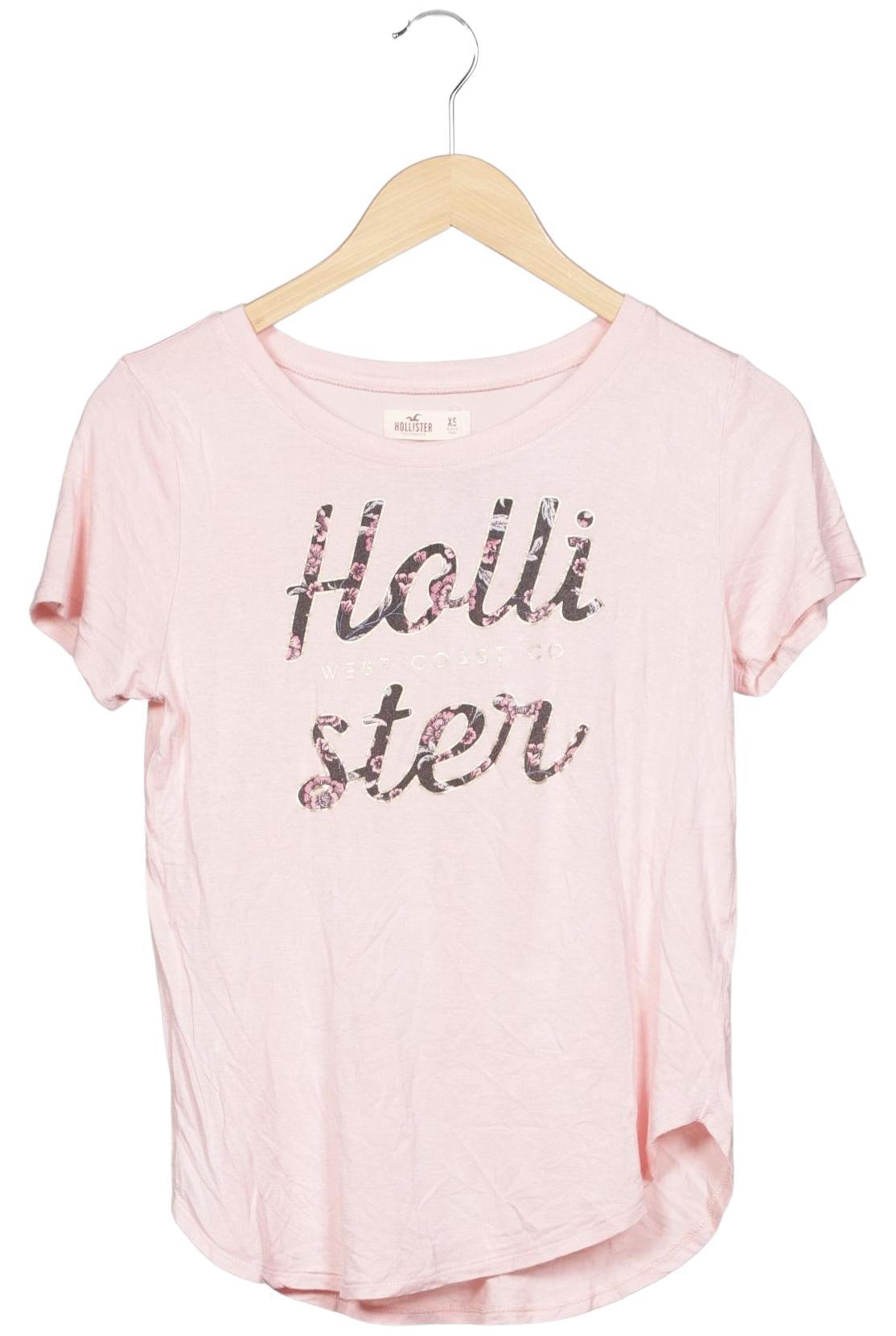 

Hollister Damen T-Shirt, pink, Gr. 34