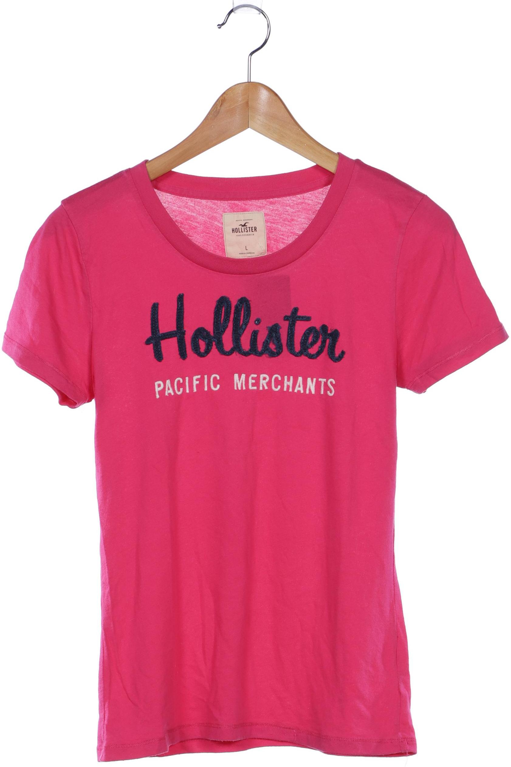 

Hollister Damen T-Shirt, pink, Gr. 42