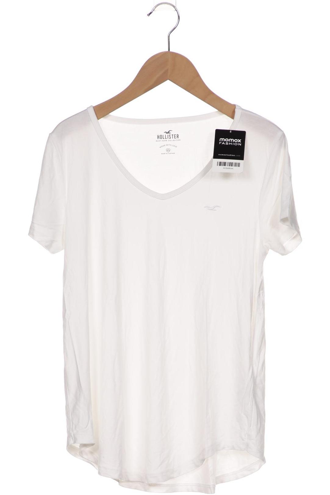 

Hollister Damen T-Shirt, weiß, Gr. 34