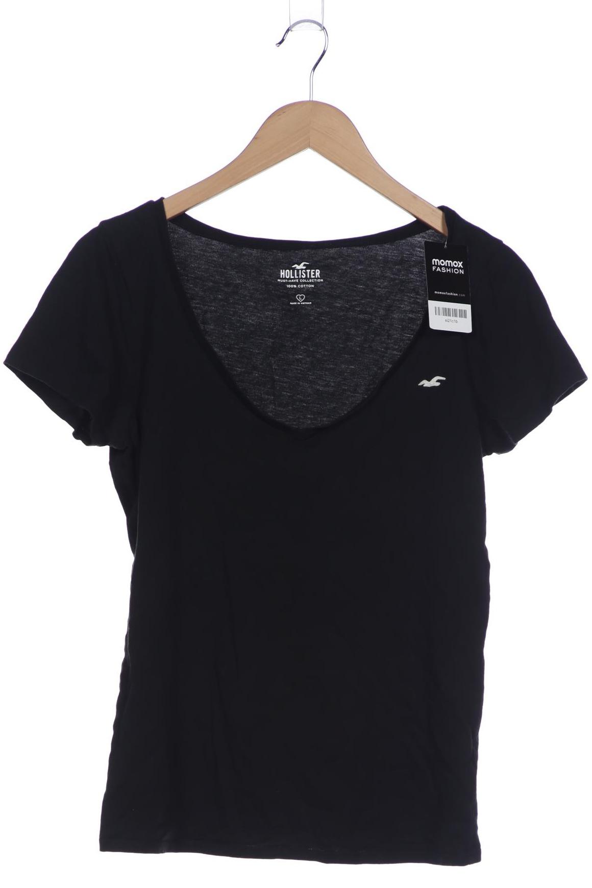 

Hollister Damen T-Shirt, schwarz, Gr. 42