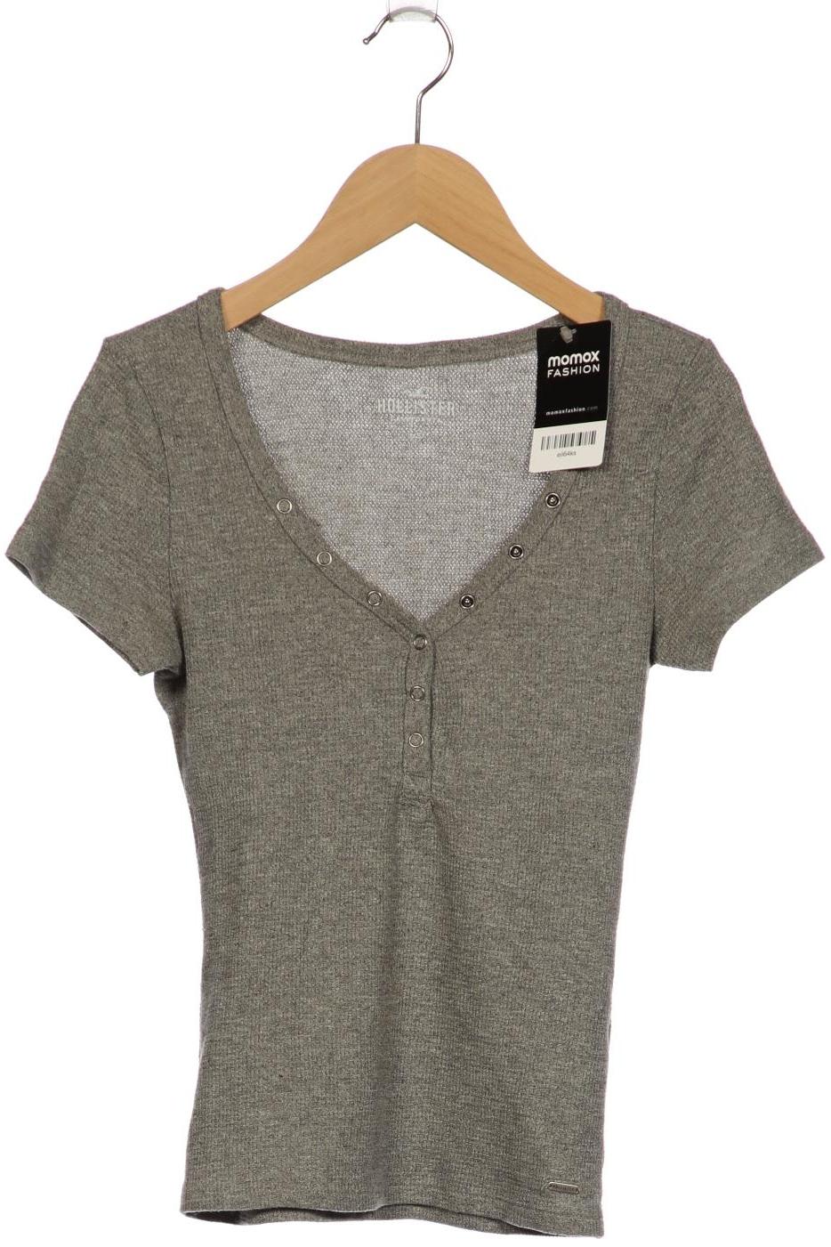 

Hollister Damen T-Shirt, grau, Gr. 34