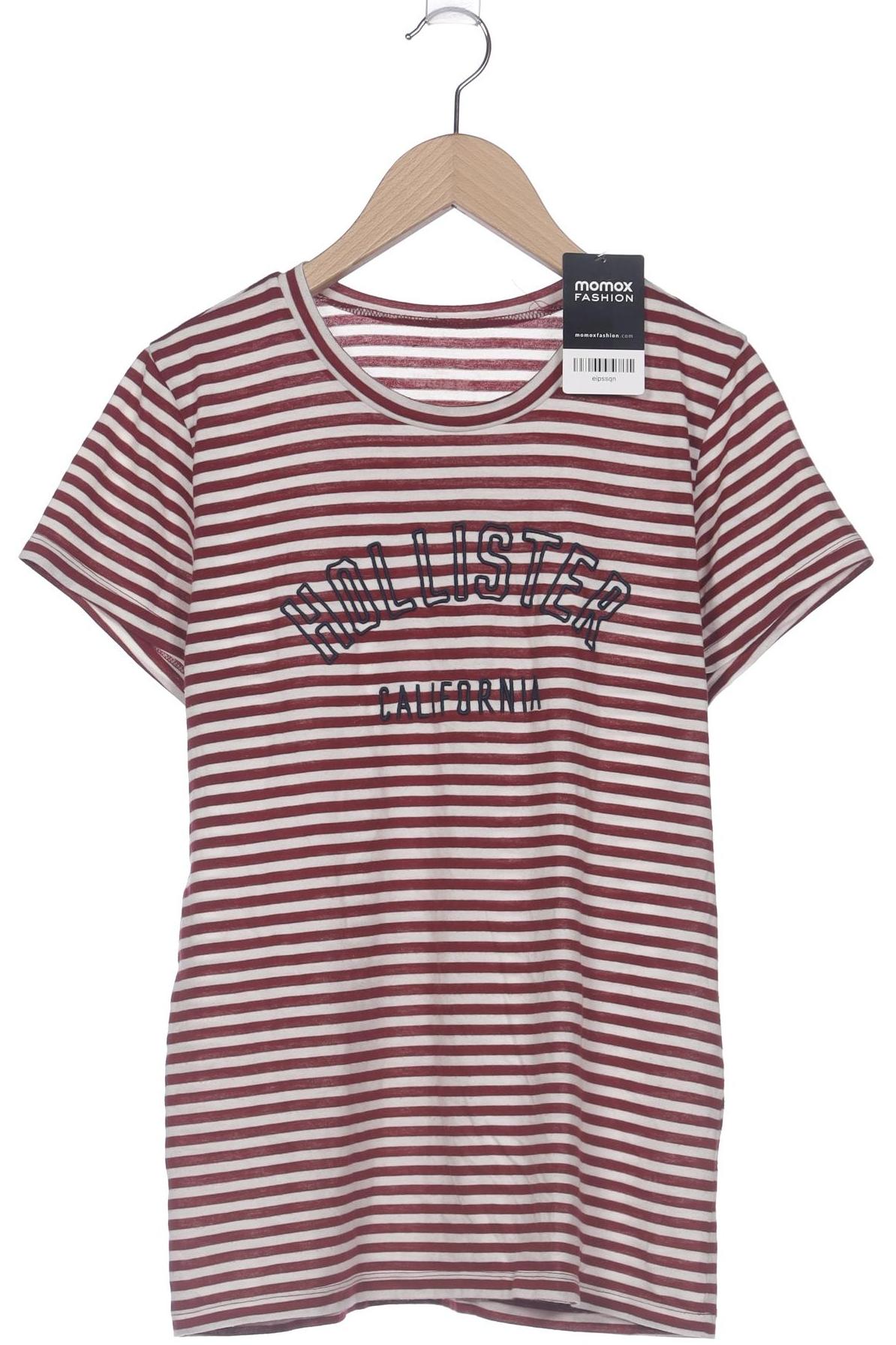 

Hollister Damen T-Shirt, bordeaux, Gr. 42
