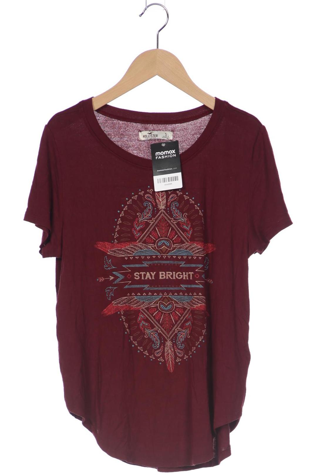 

Hollister Damen T-Shirt, bordeaux