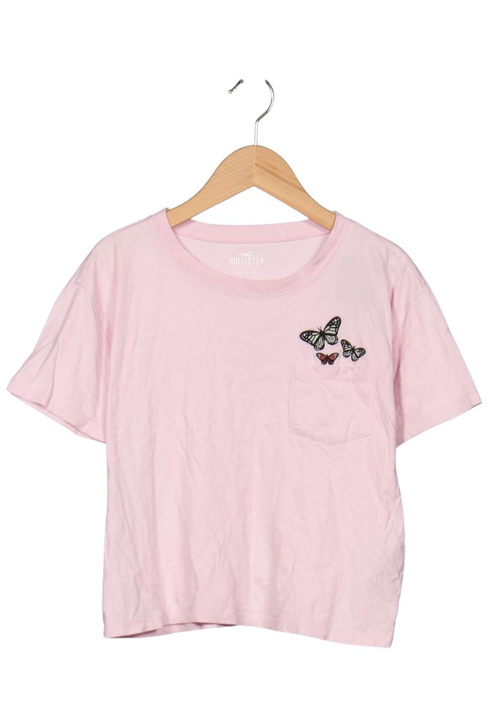 

Hollister Damen T-Shirt, pink, Gr. 34