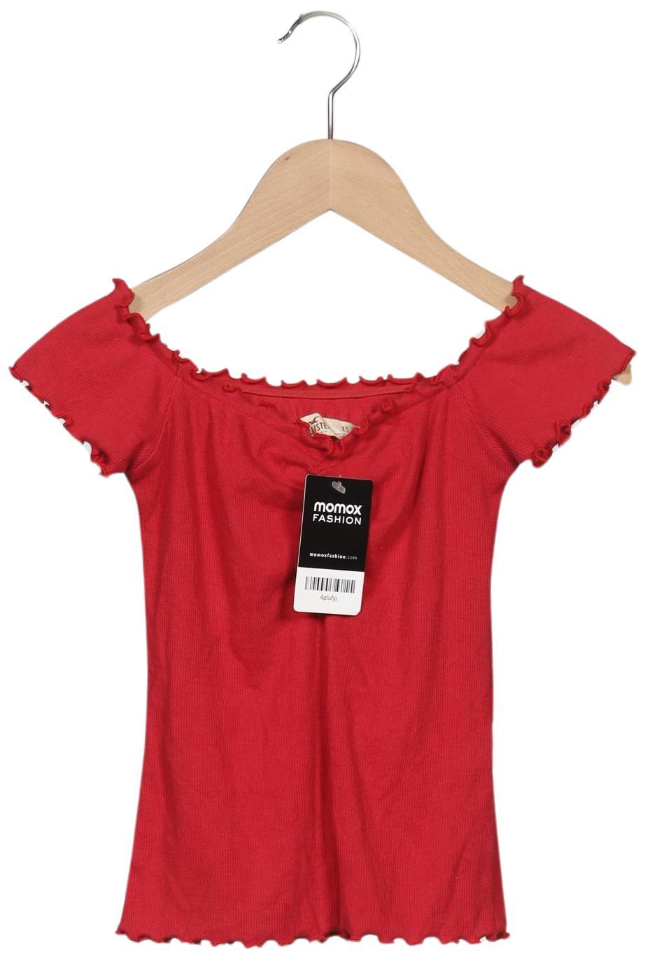 

Hollister Damen T-Shirt, rot, Gr. 34