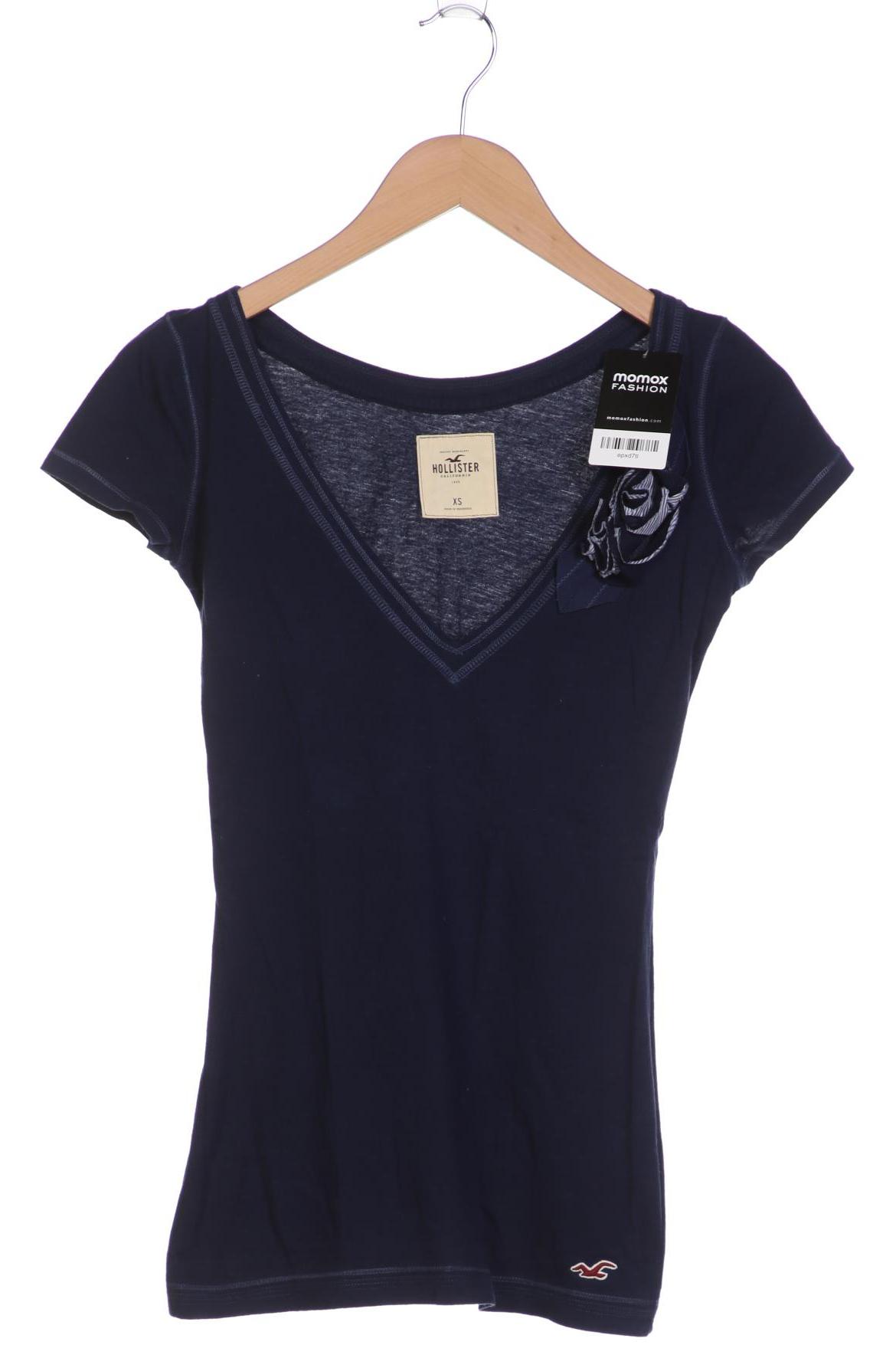 

Hollister Damen T-Shirt, marineblau