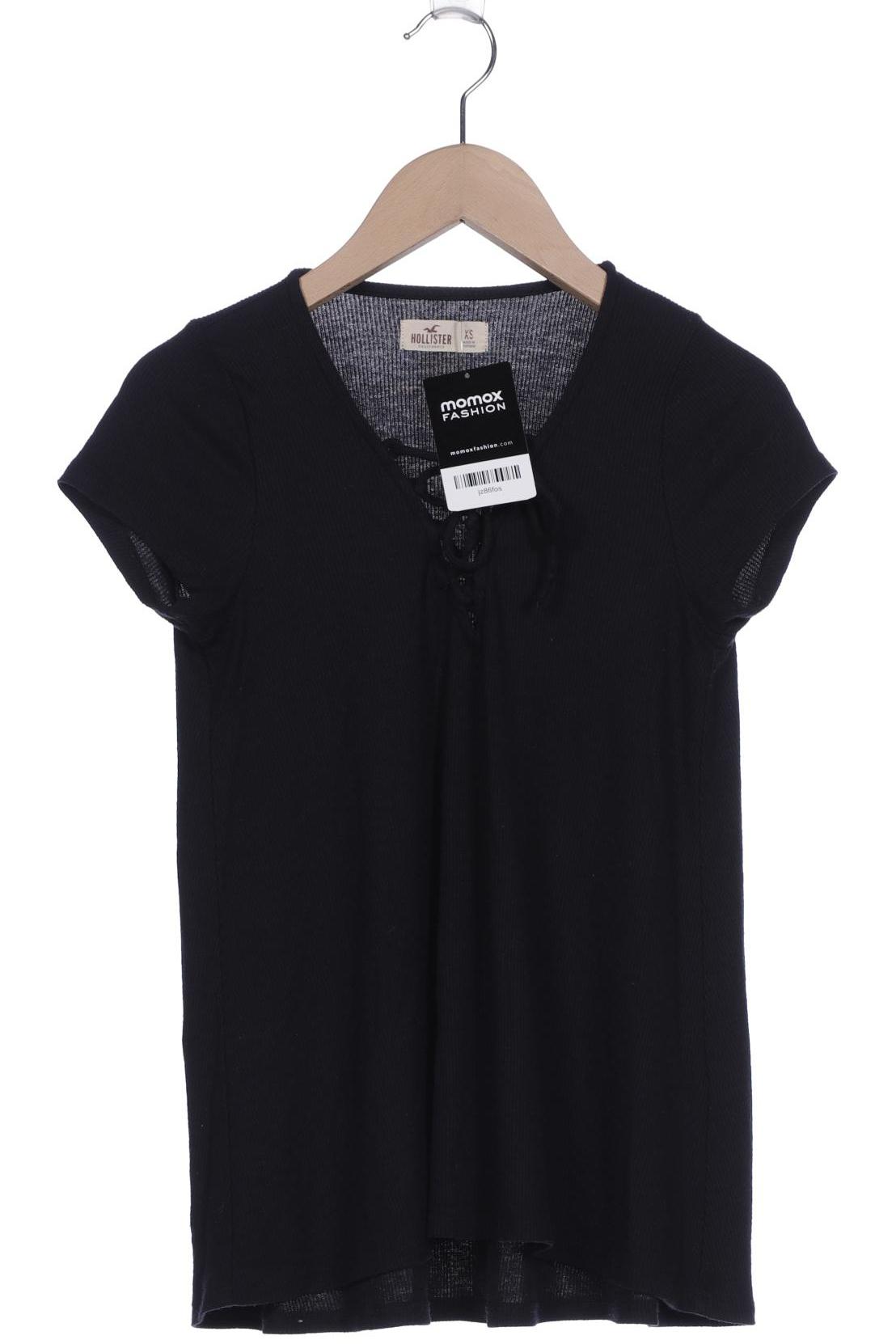 

Hollister Damen T-Shirt, schwarz, Gr. 34