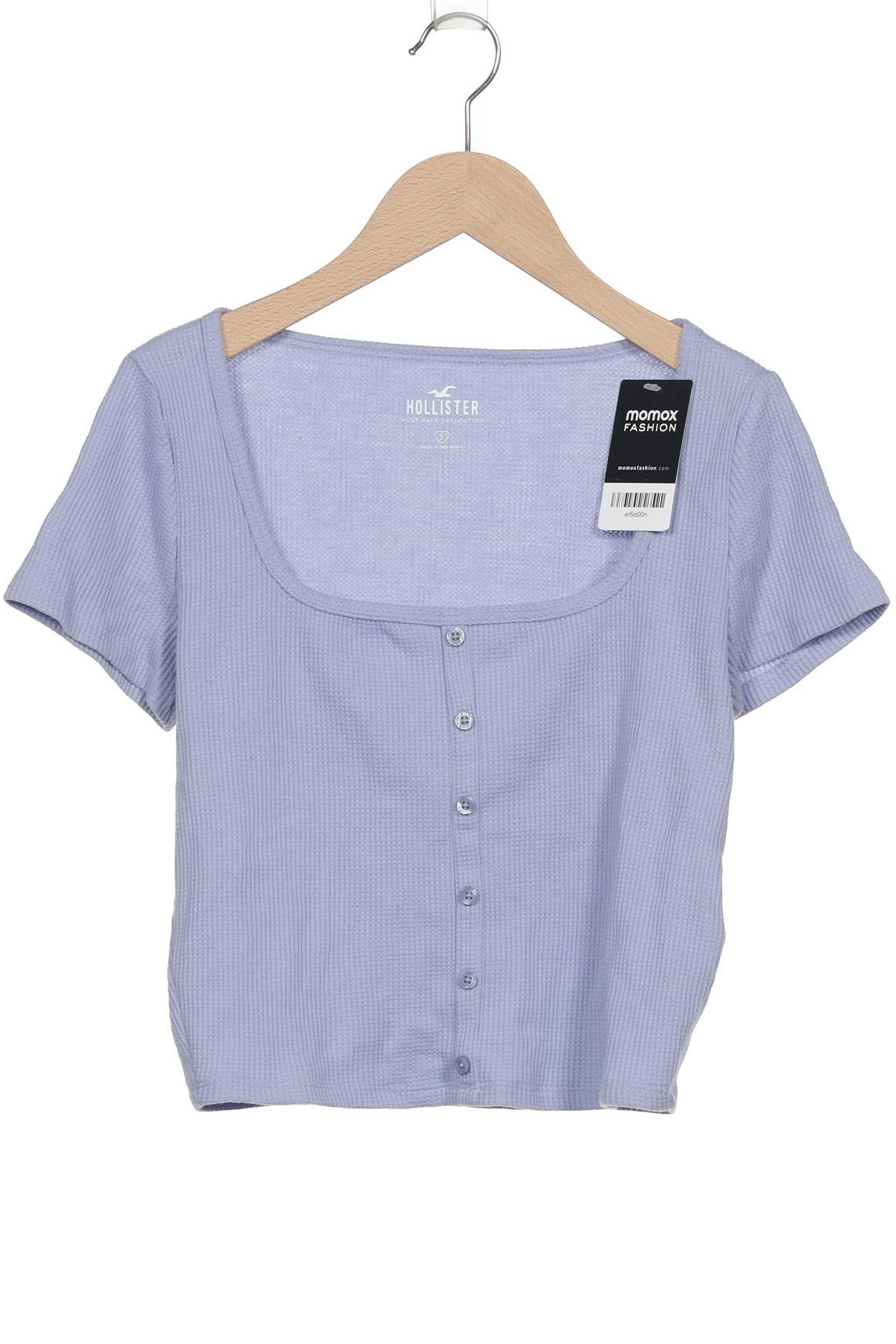 

Hollister Damen T-Shirt, blau, Gr. 36