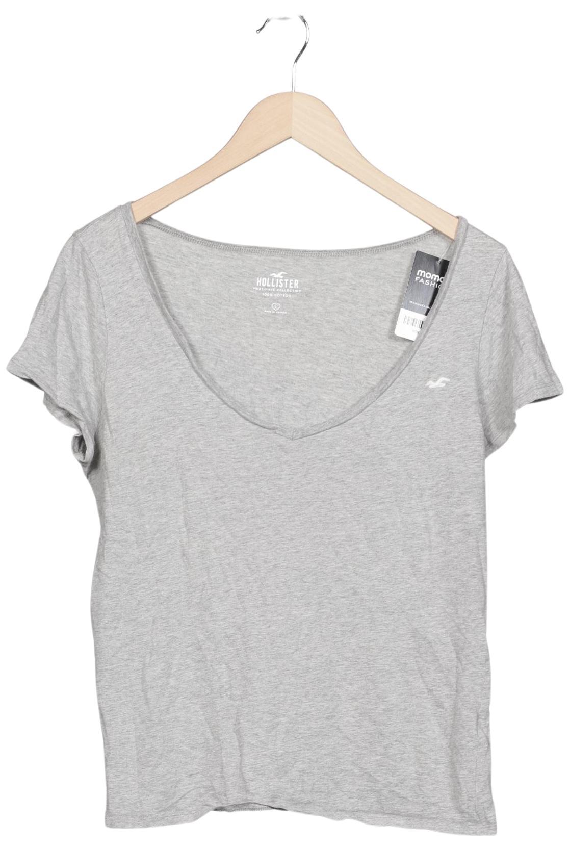 

Hollister Damen T-Shirt, grau, Gr. 42