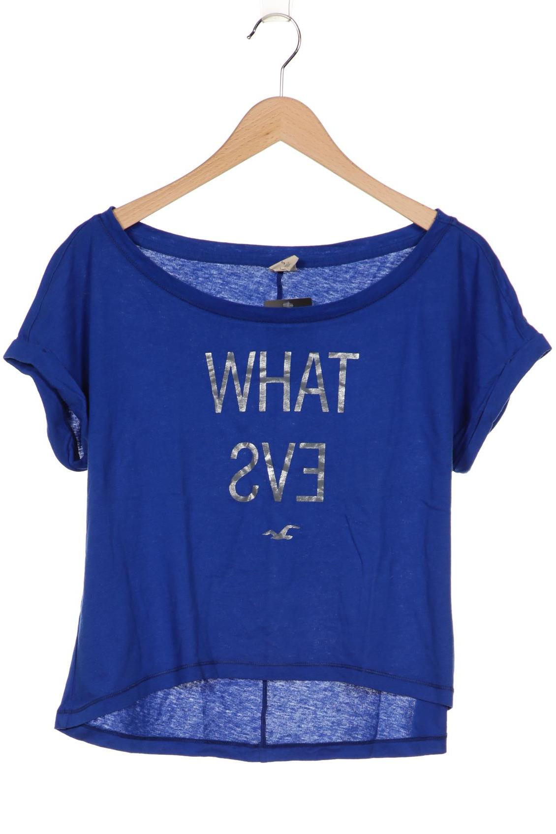 

Hollister Damen T-Shirt, blau