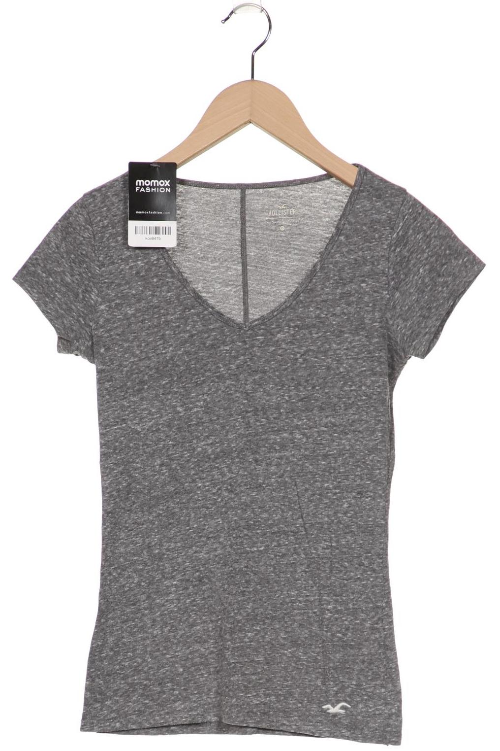 

Hollister Damen T-Shirt, grau, Gr. 34