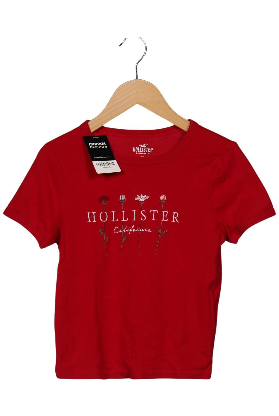 

Hollister Damen T-Shirt, rot, Gr. 34