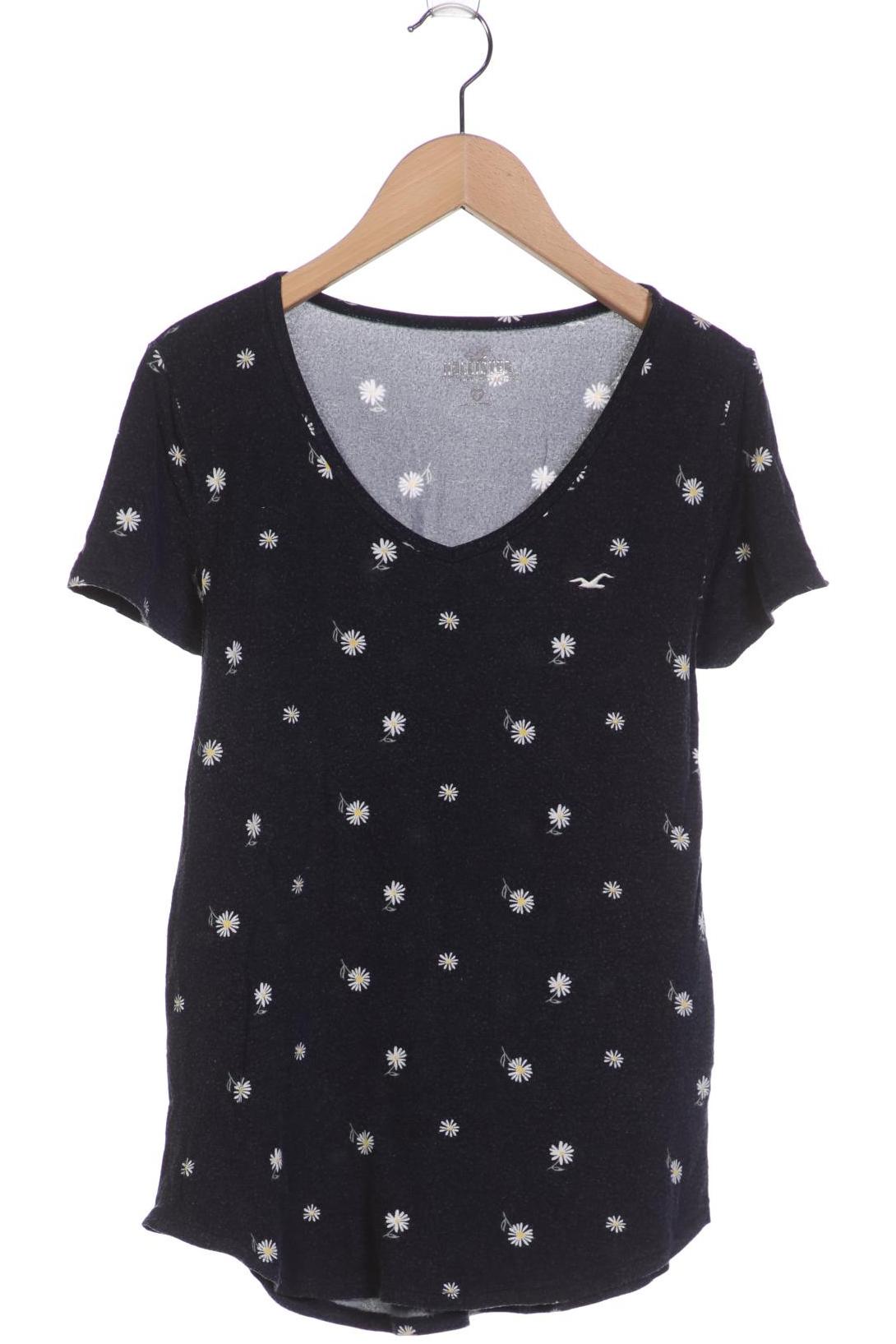 

Hollister Damen T-Shirt, marineblau, Gr. 34