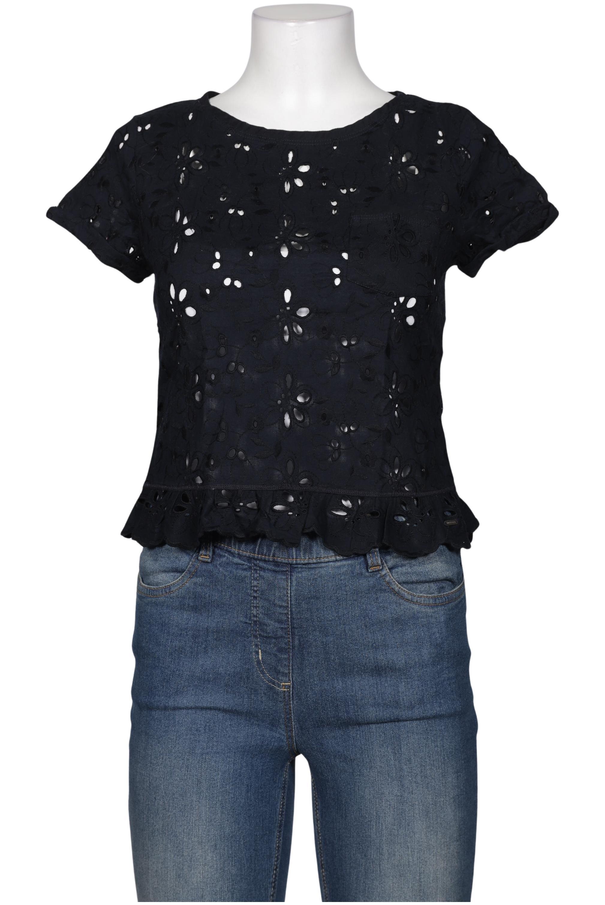 

Hollister Damen T-Shirt, marineblau, Gr. 34