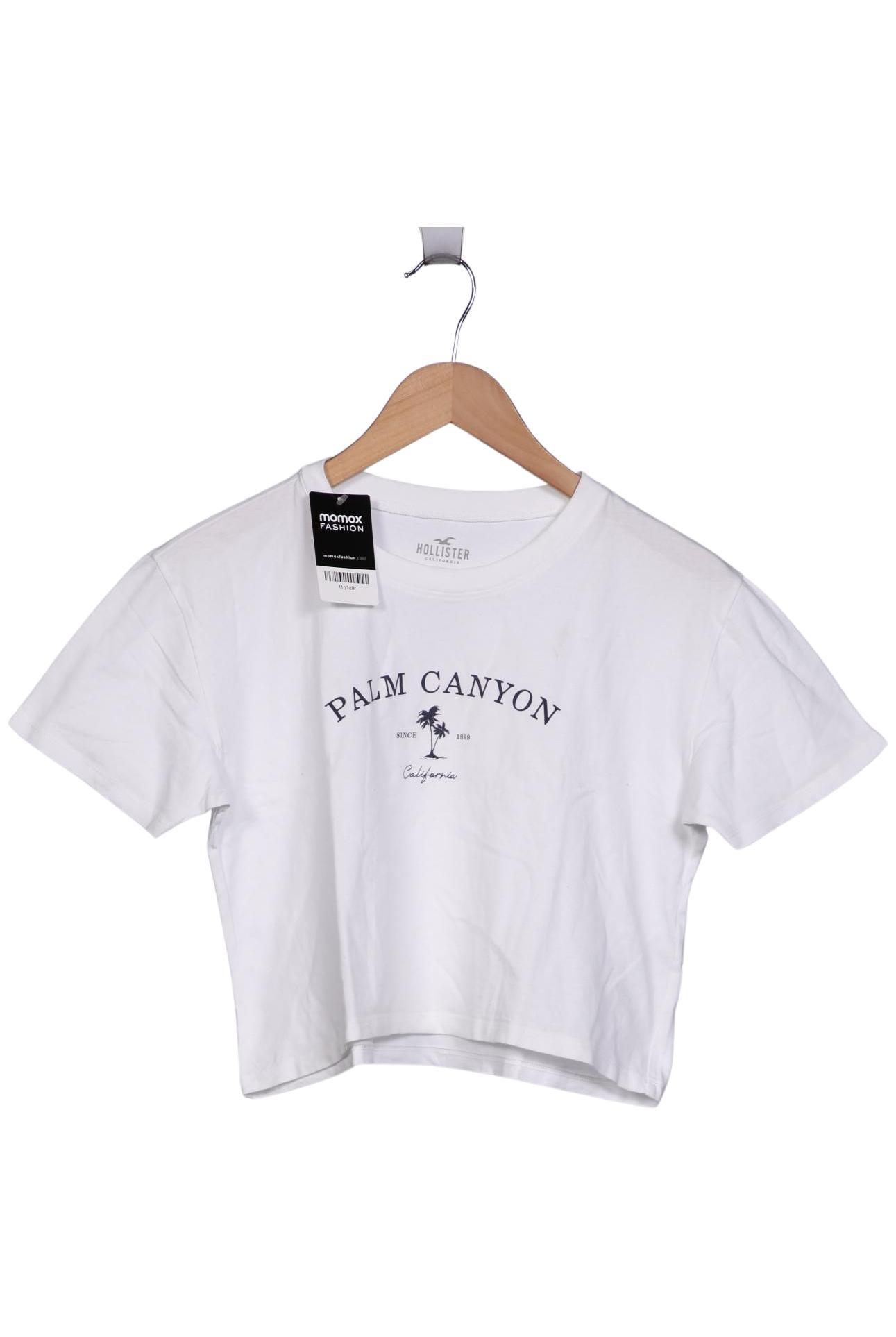 

Hollister Damen T-Shirt, weiß, Gr. 36