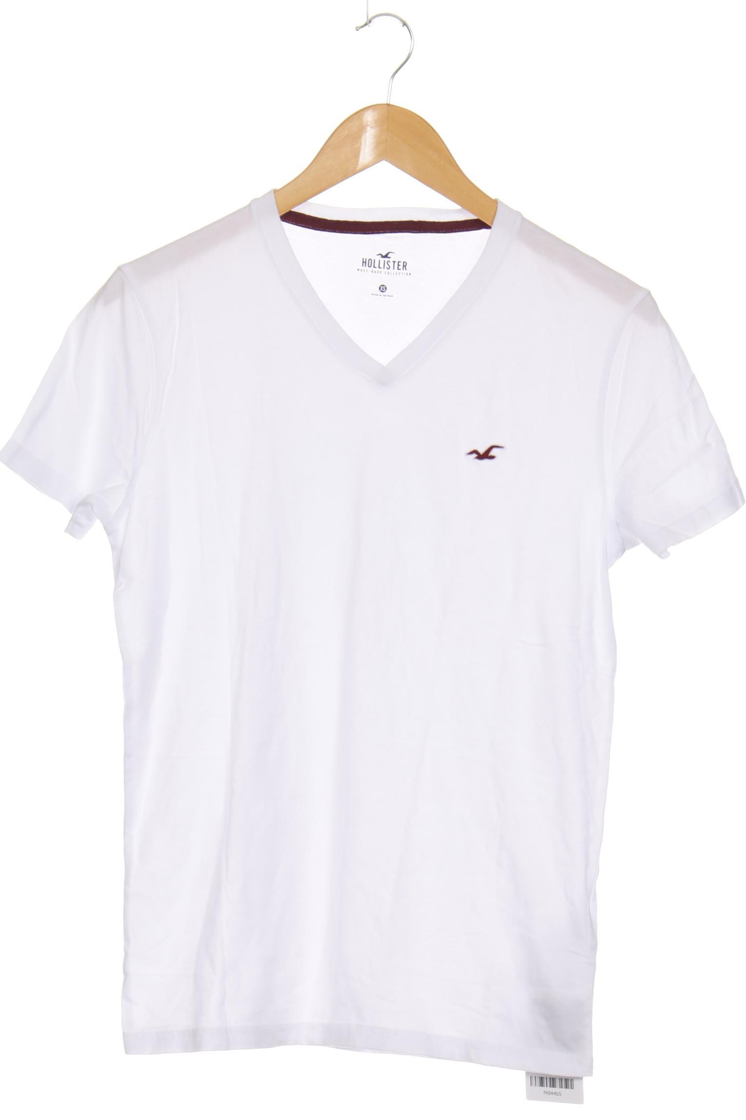 

Hollister Damen T-Shirt, weiß, Gr. 34