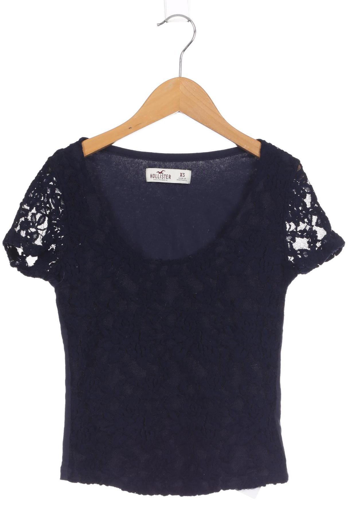 

Hollister Damen T-Shirt, blau, Gr.