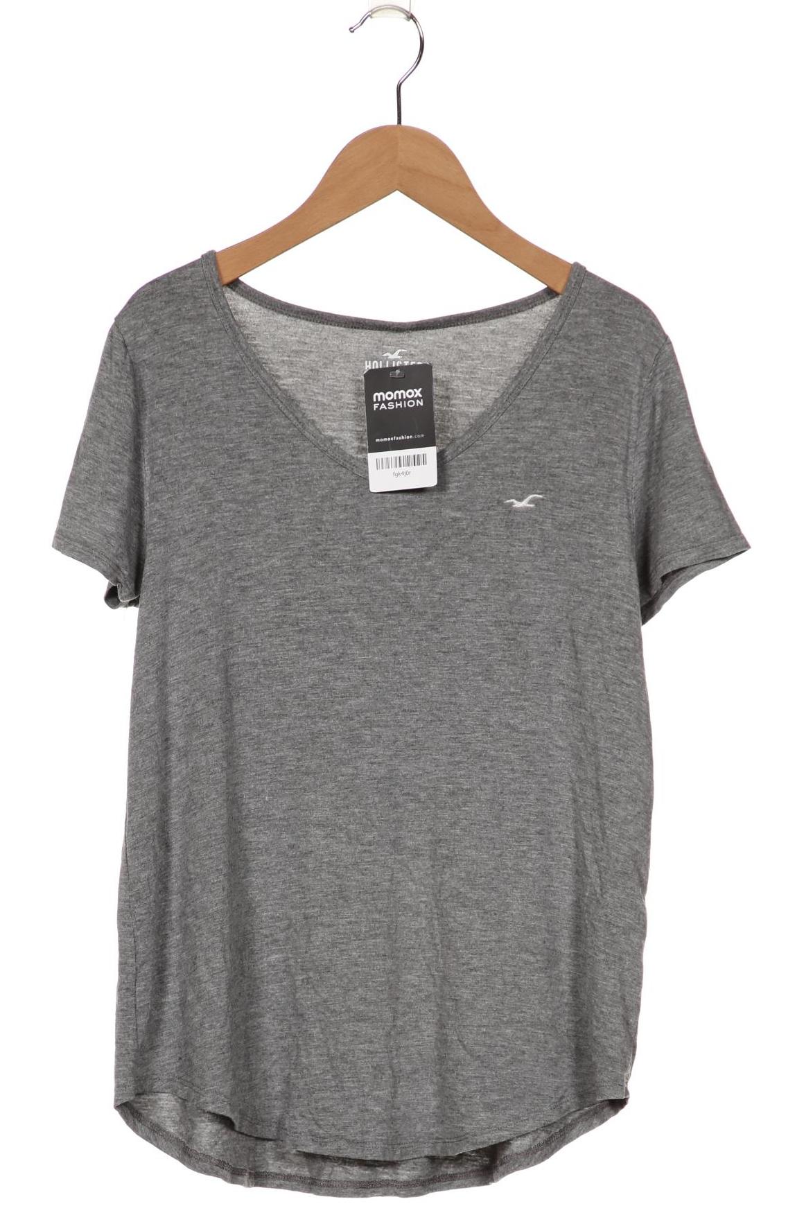 

Hollister Damen T-Shirt, grau, Gr. 36