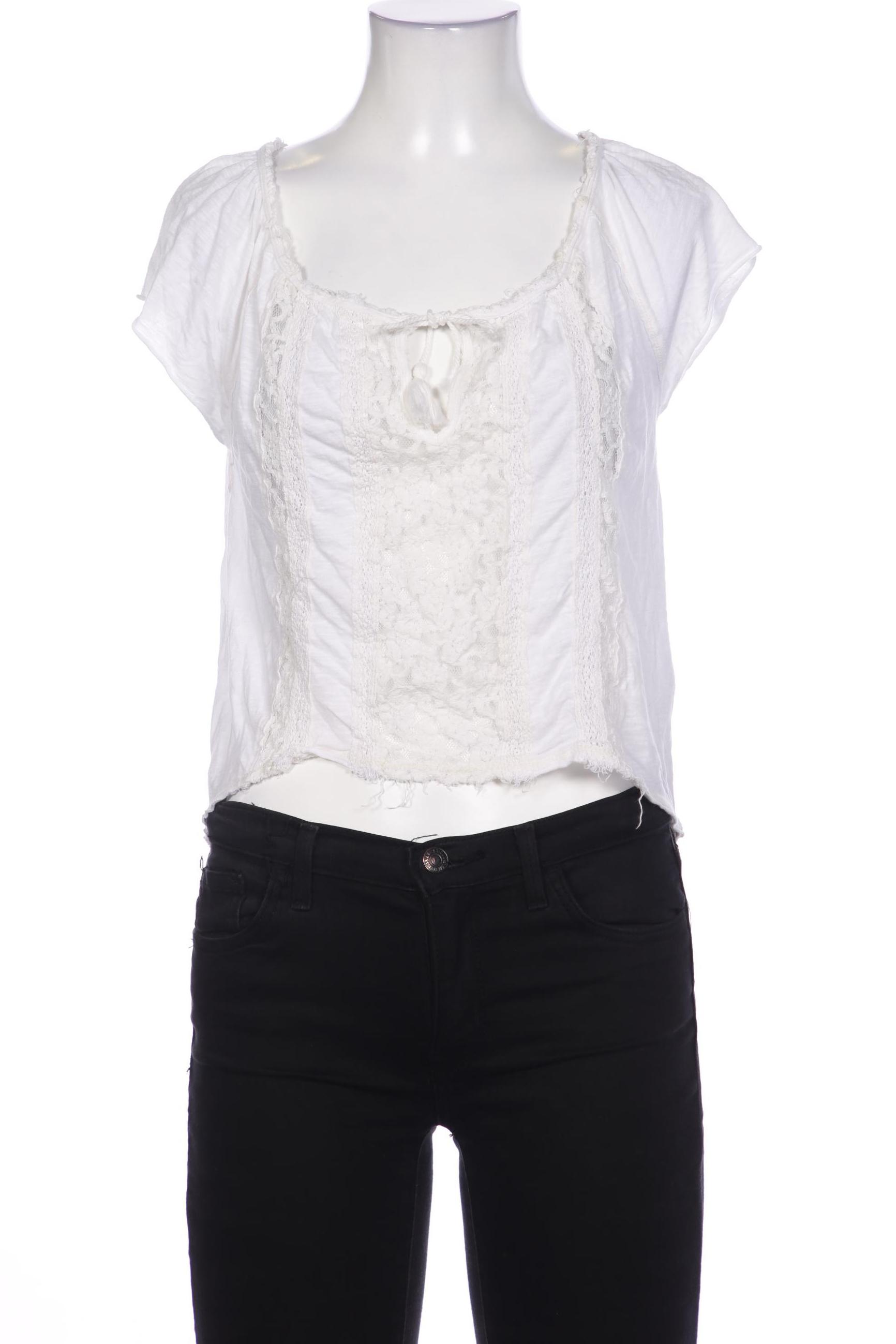 

Hollister Damen T-Shirt, weiß, Gr. 36