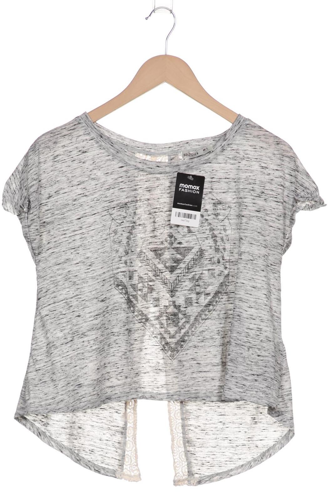 

Hollister Damen T-Shirt, grau, Gr. 38