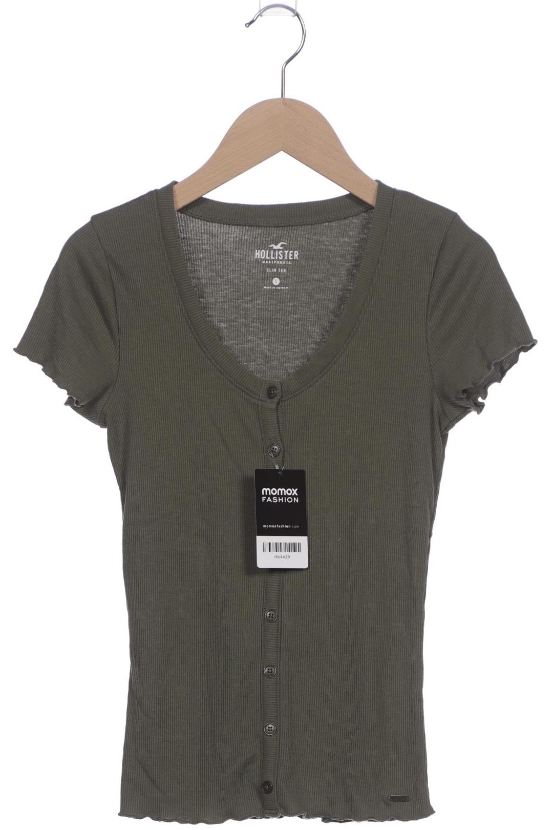 

Hollister Damen T-Shirt, grün, Gr. 36