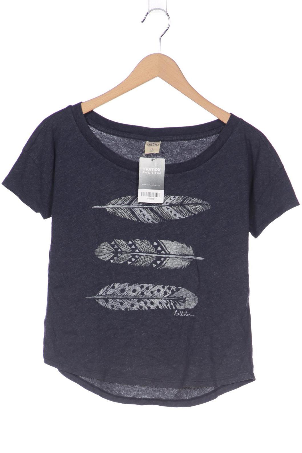 

Hollister Damen T-Shirt, marineblau