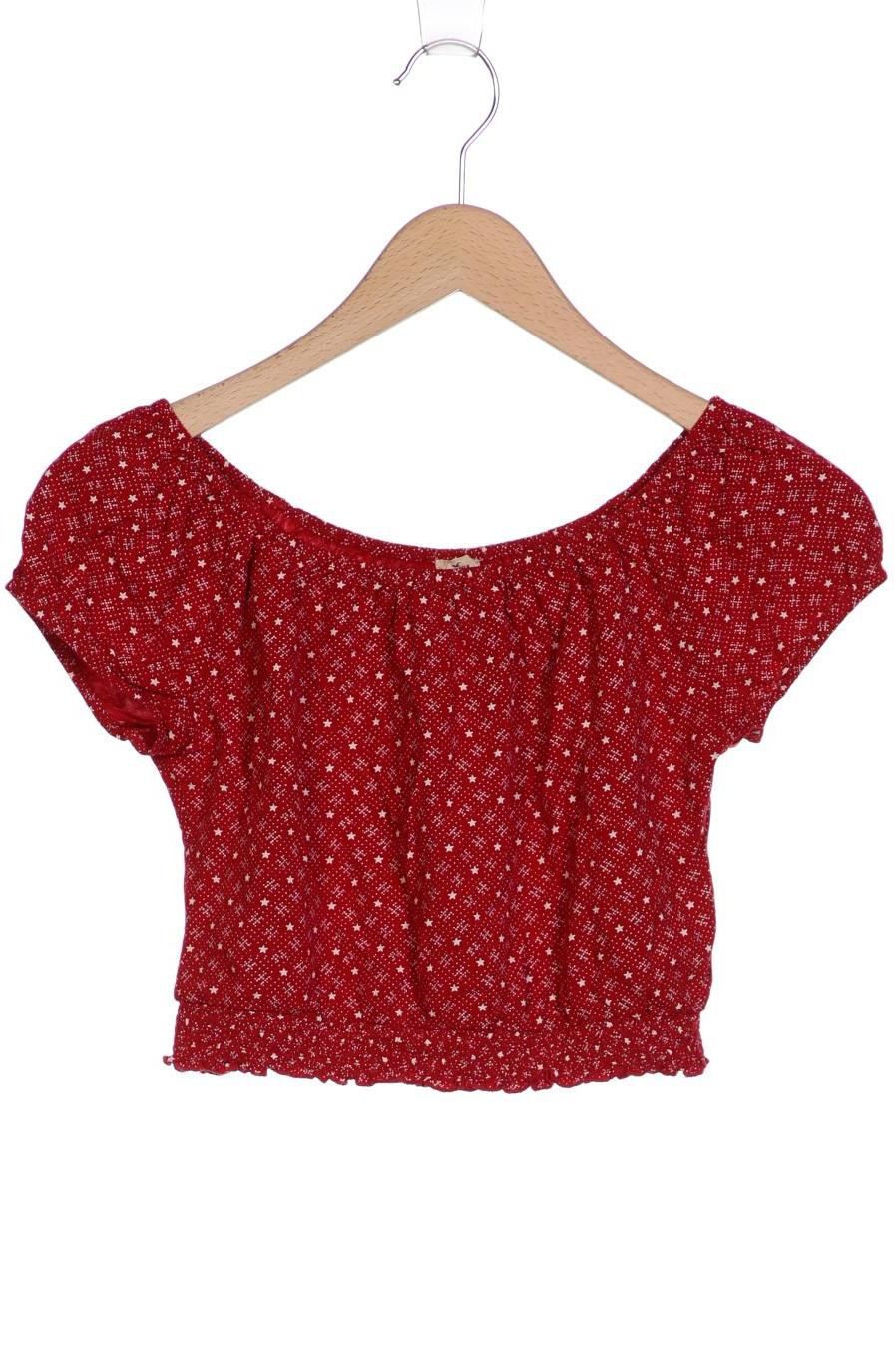 

Hollister Damen T-Shirt, rot, Gr. 34
