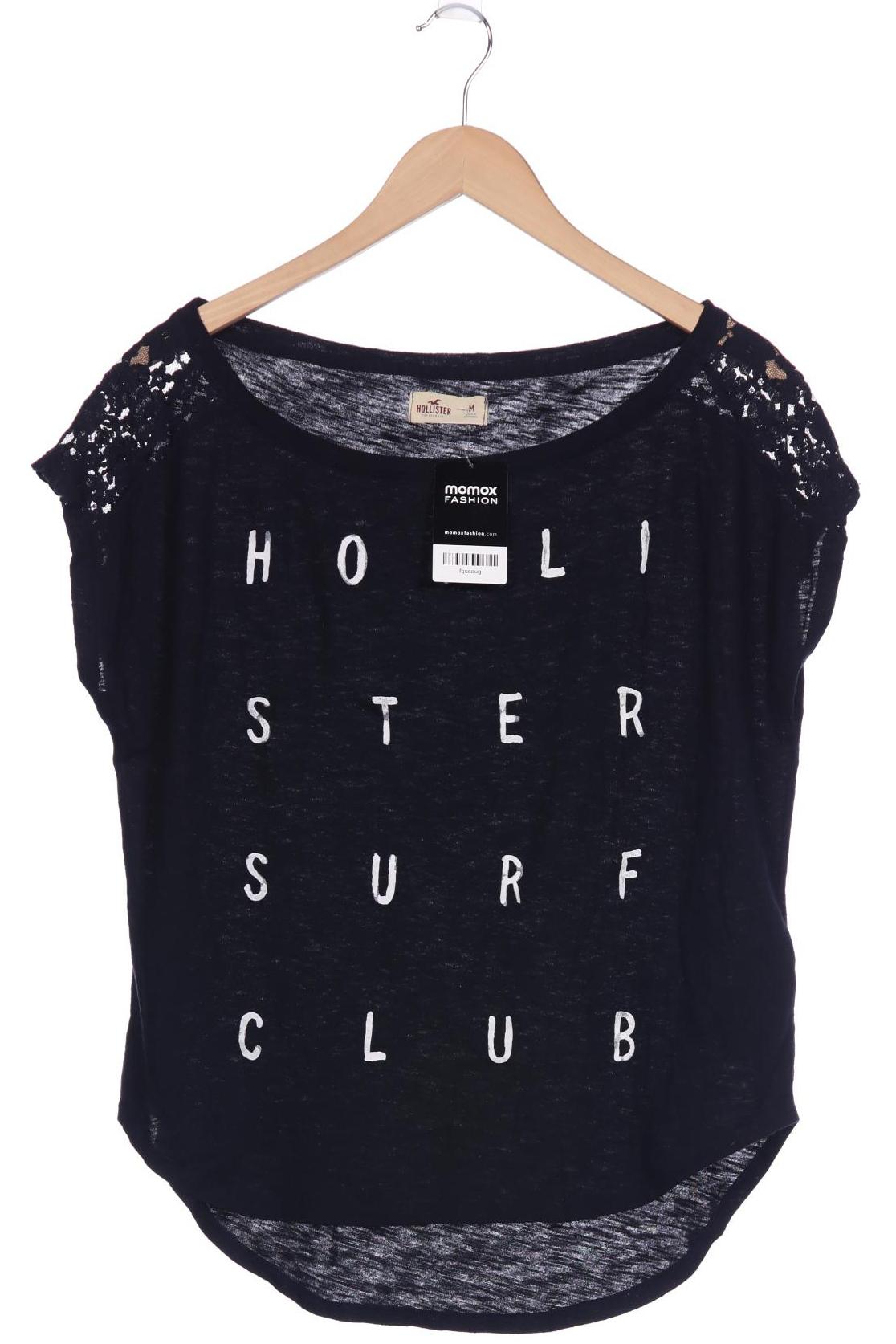 

Hollister Damen T-Shirt, schwarz