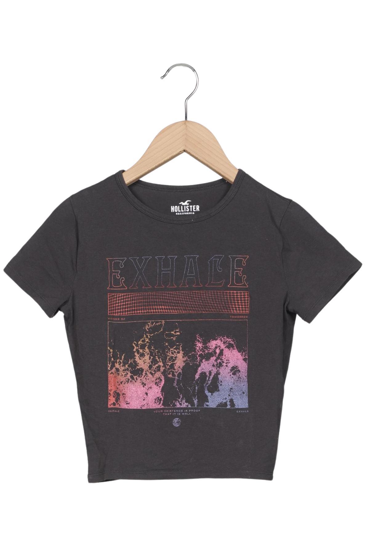 

Hollister Damen T-Shirt, grau, Gr. 34