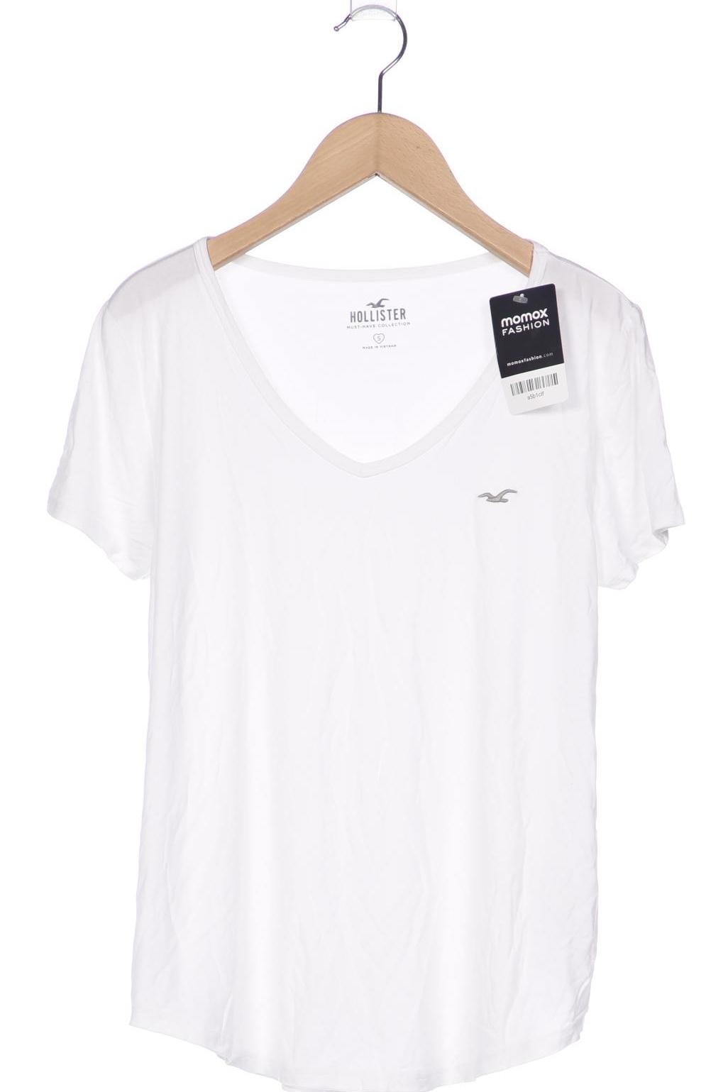 

Hollister Damen T-Shirt, weiß, Gr. 36