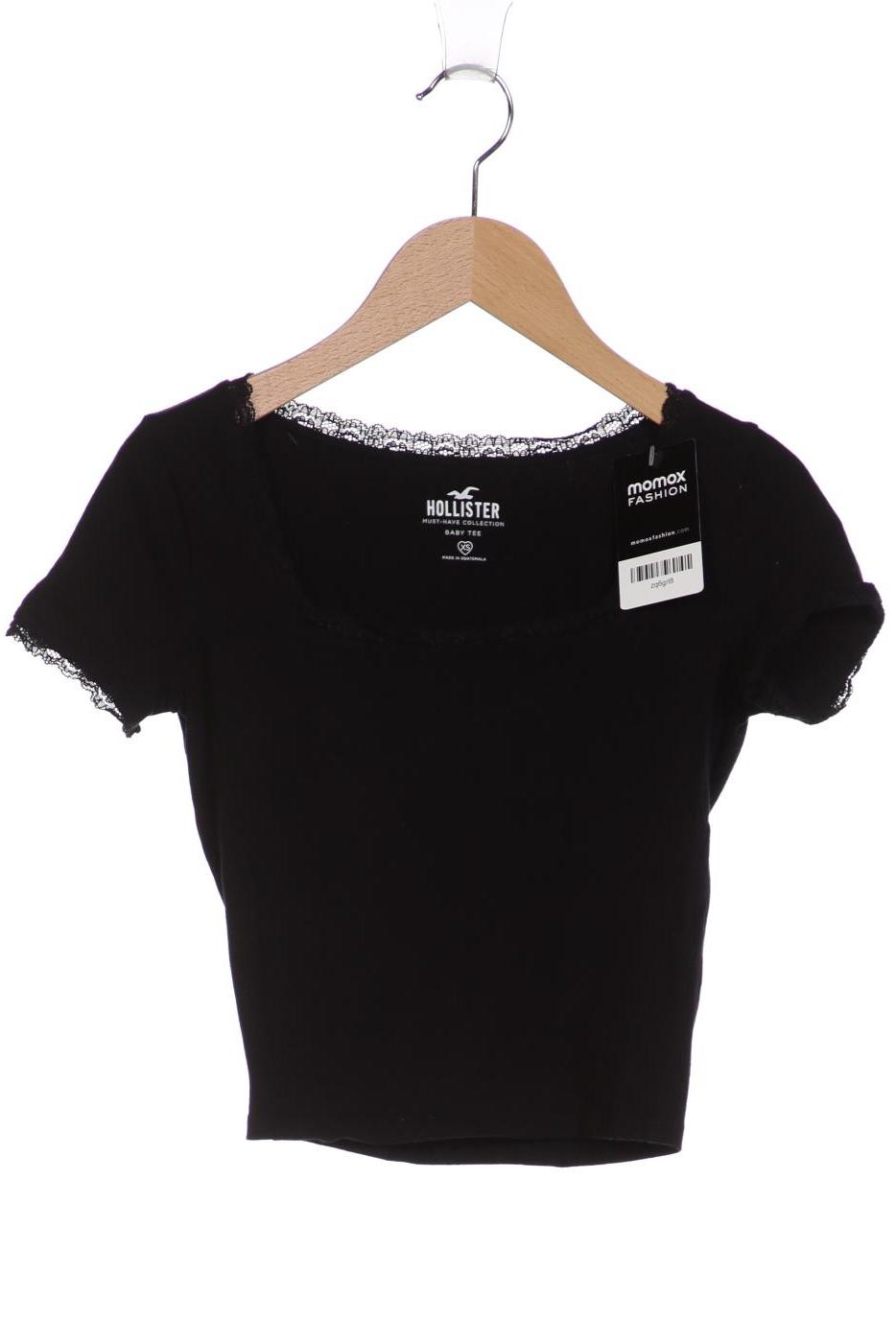 

Hollister Damen T-Shirt, schwarz, Gr. 34